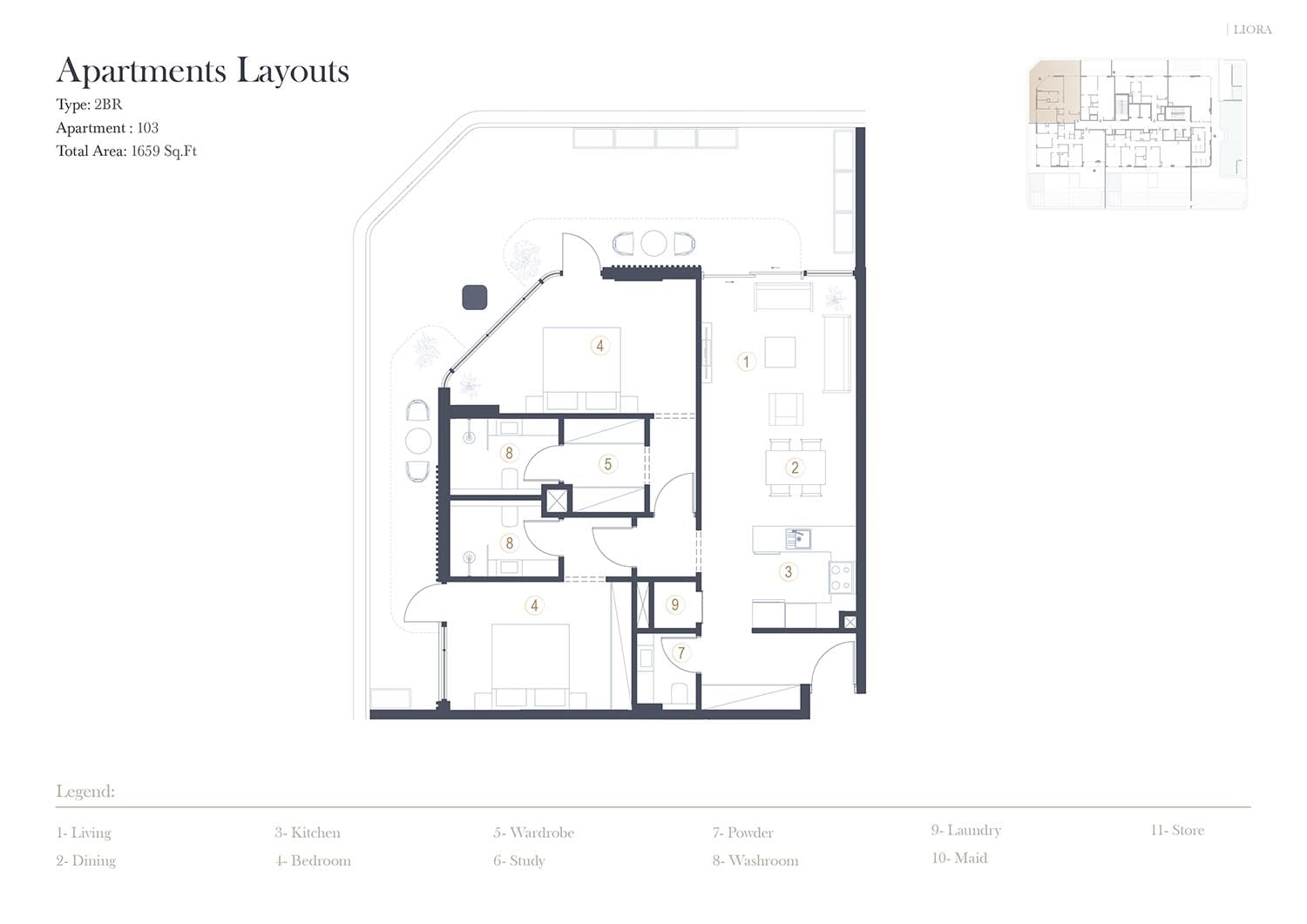 Liora at Dubai Islands floor plan 3