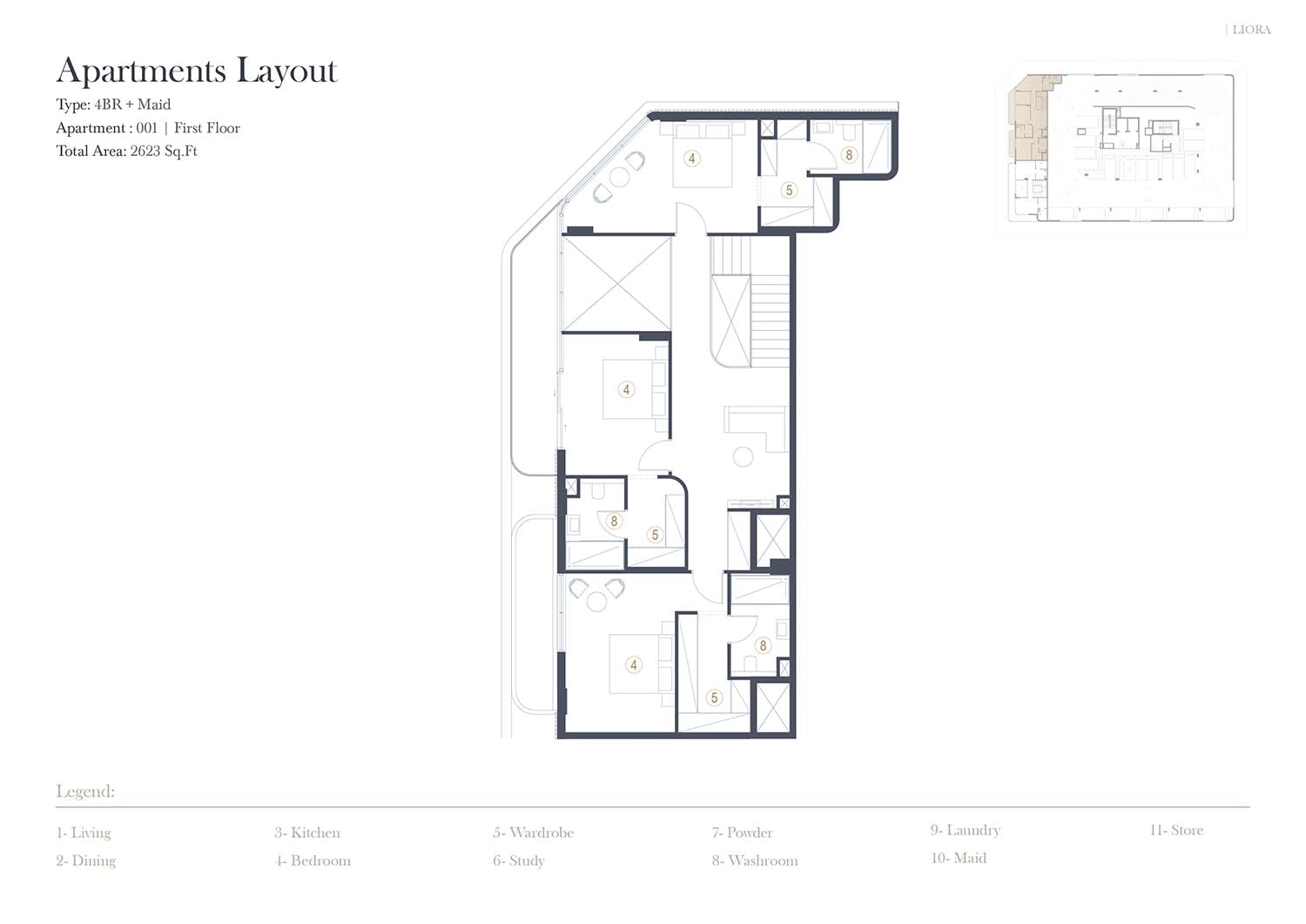 Liora at Dubai Islands floor plan 5