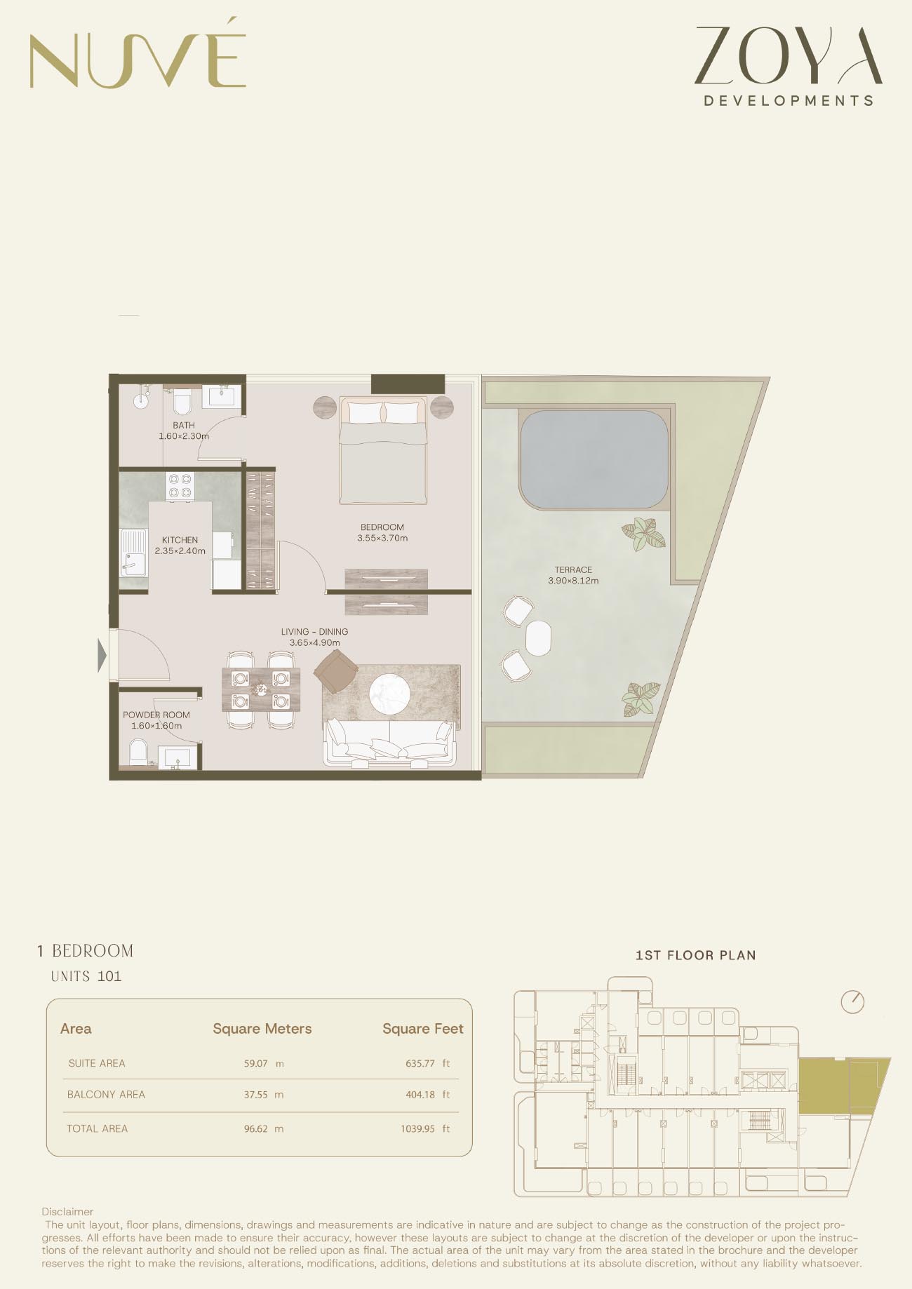 Nuve at DLRC floor plan 2