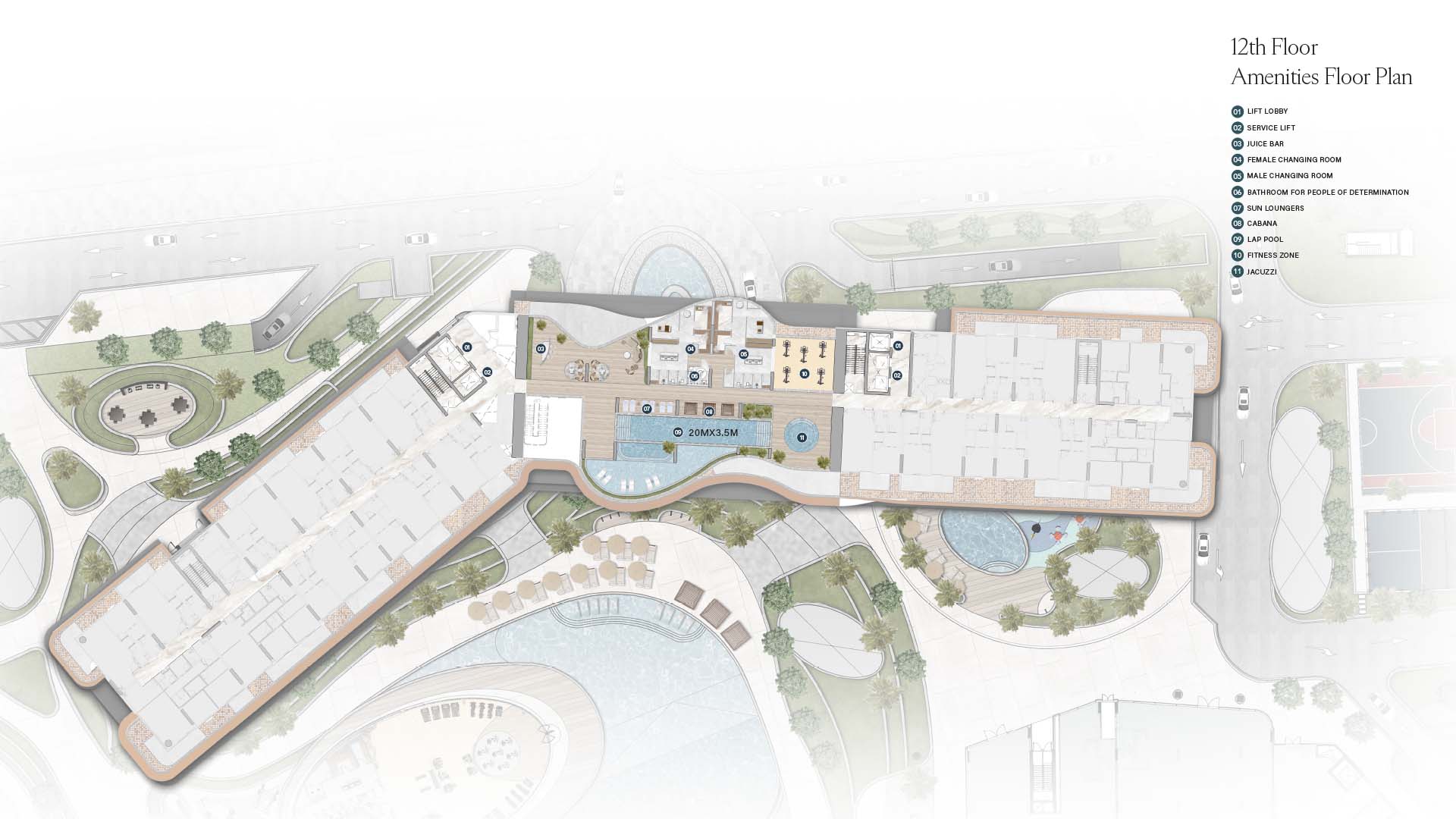 The Meriva Collection at Dubai Islands floor plan 1