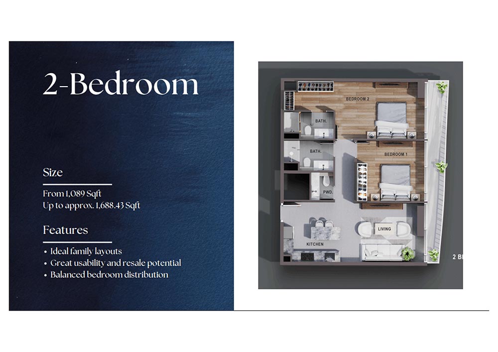 Legacy Heights at Dubai South floor plan 2