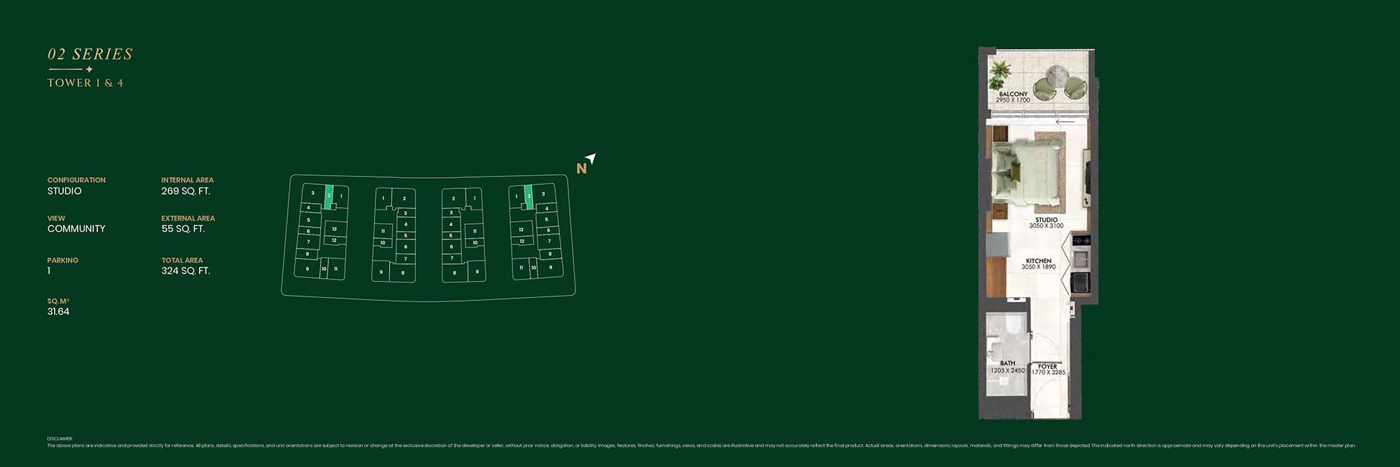Enchante by Grid floor plan 1
