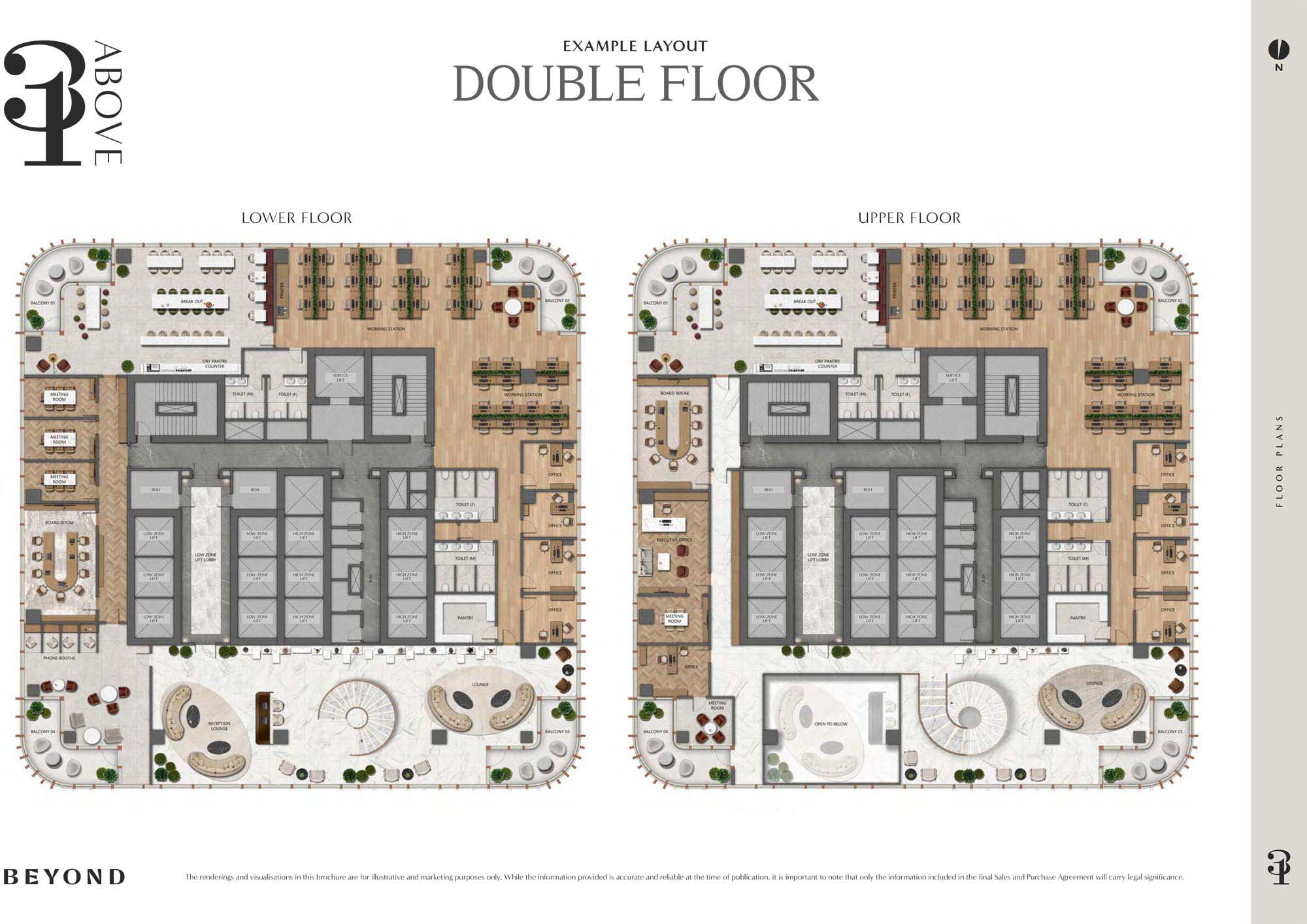 31 Above at Dubai Maritime City floor plan 1