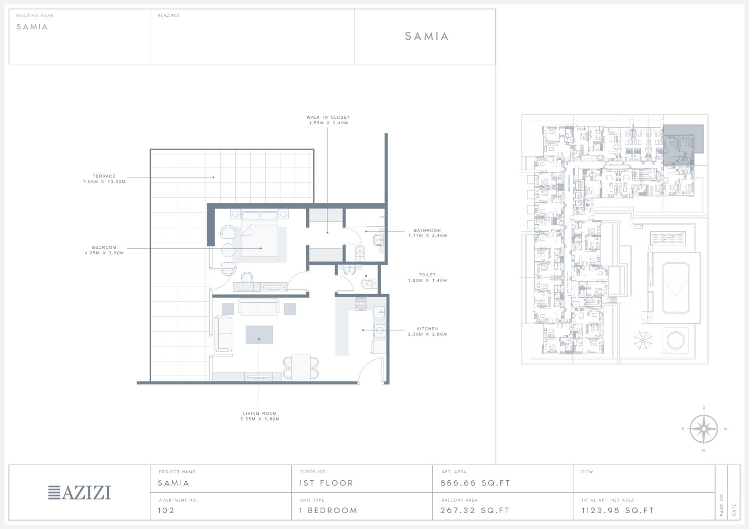 Azizi Samia floor plan 2