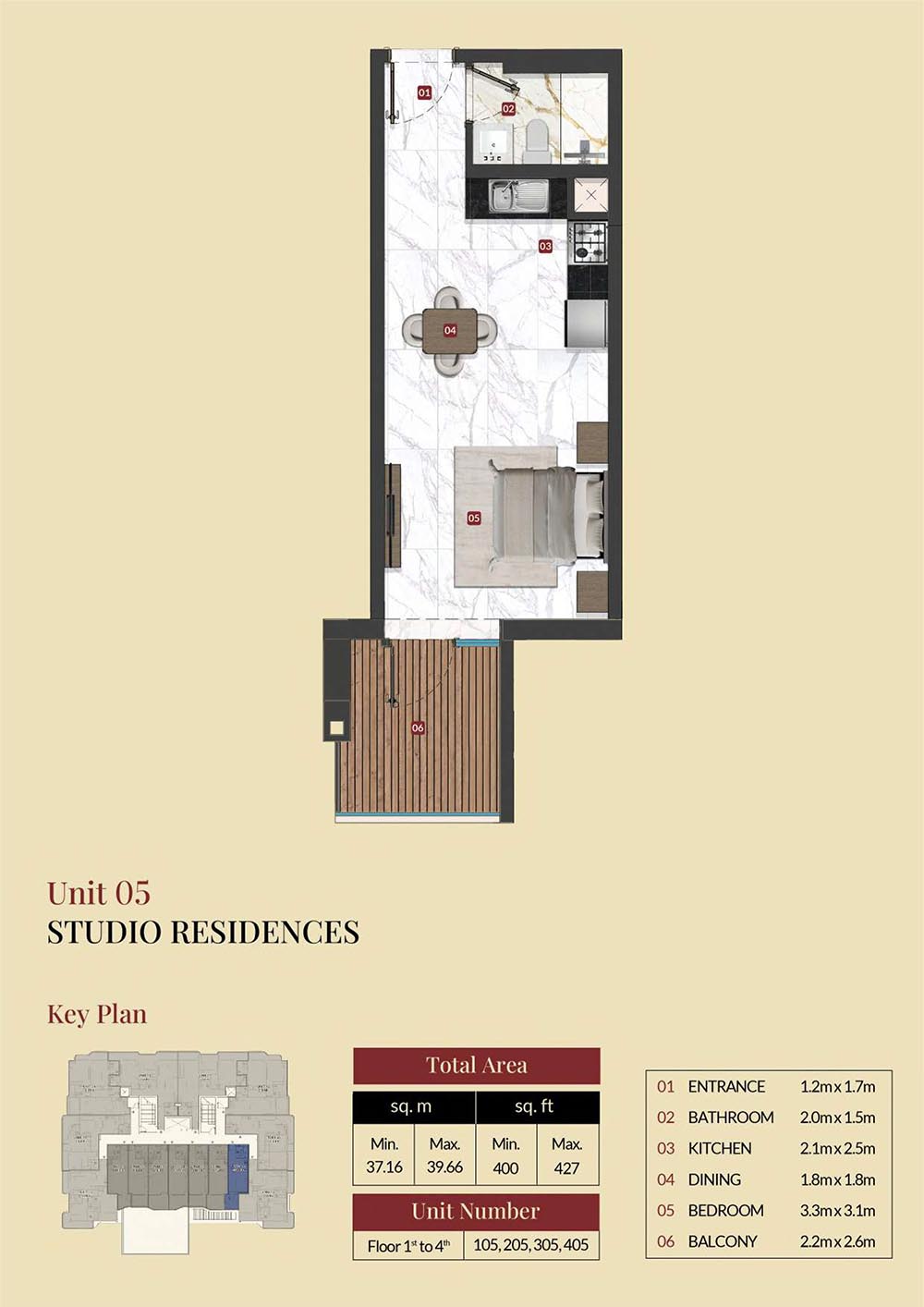Miorah by Zoya floor plan 1