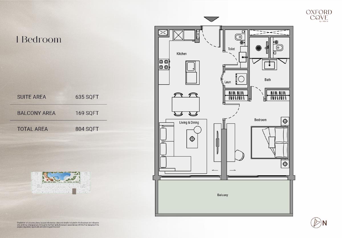 Oxford Cove at JVC floor plan 2