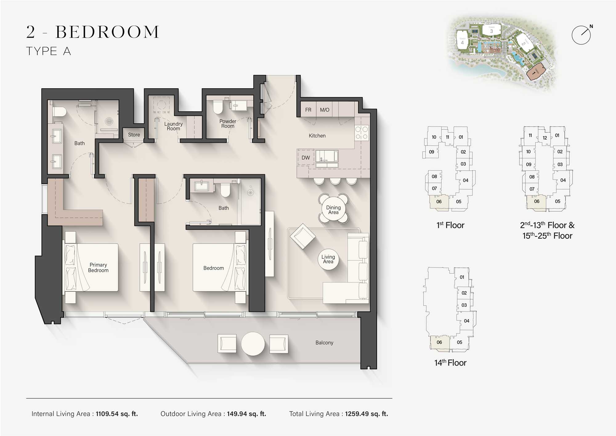 Eltiera Views by Ellington floor plan 4