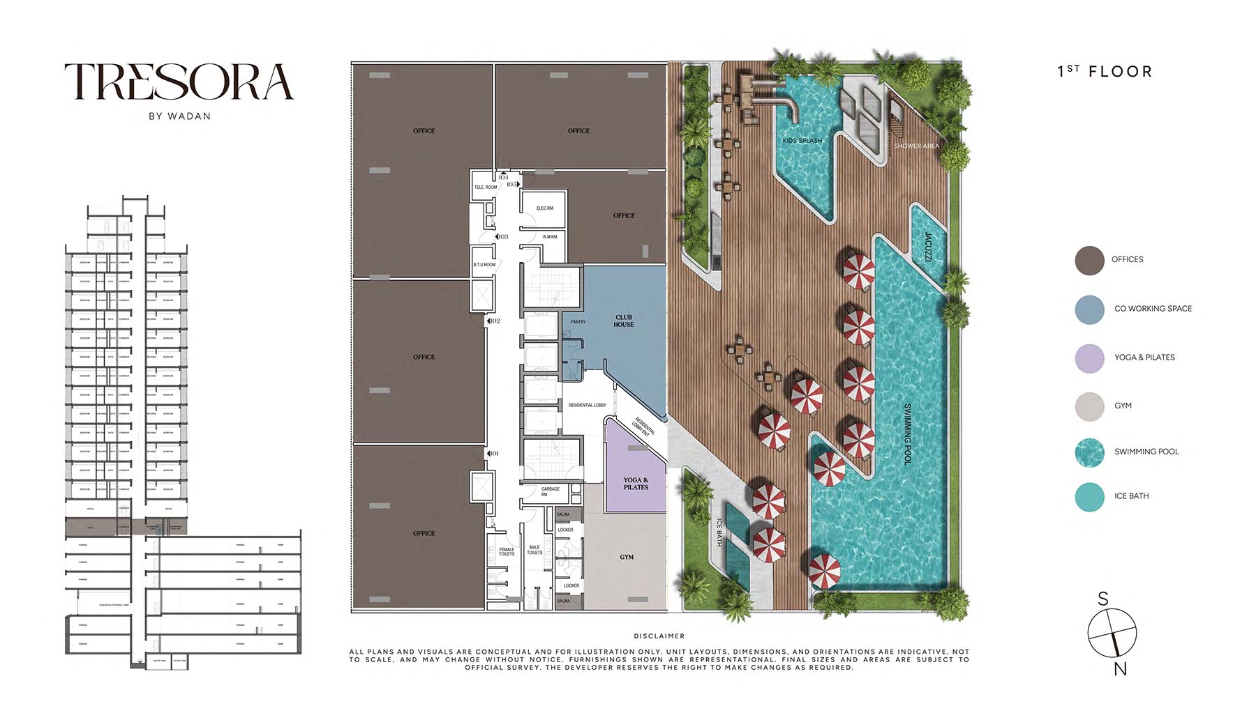 Tresora at JVC floor plan 1