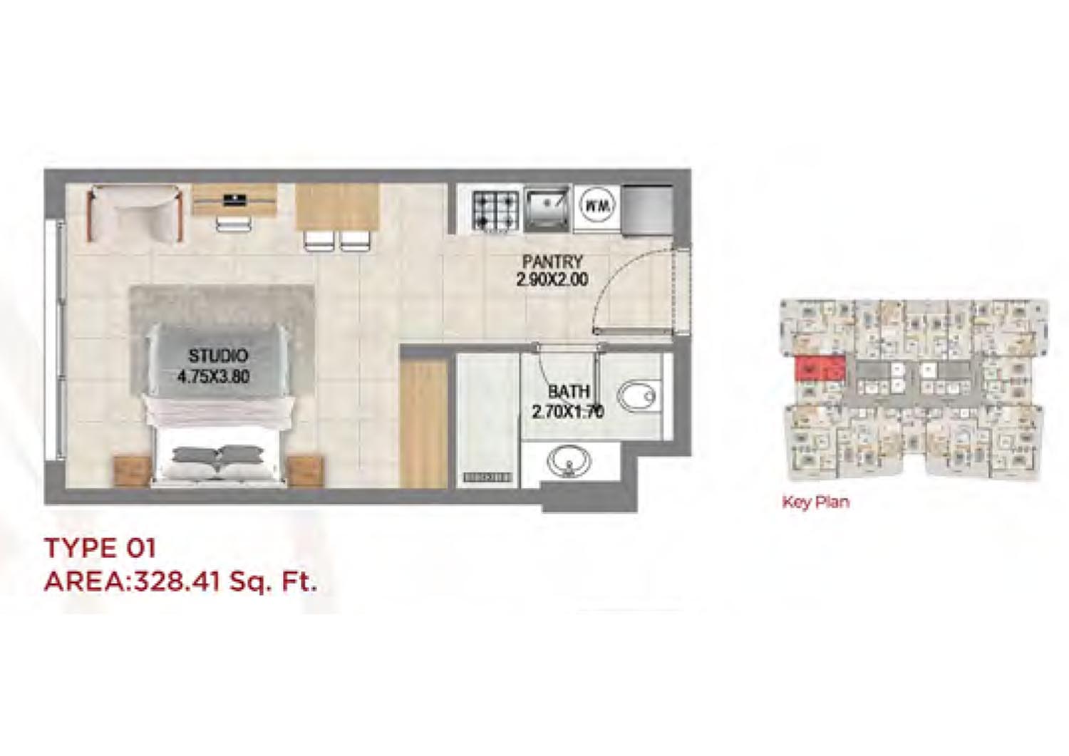 Nanma Lotus at Dubai South floor plan 1
