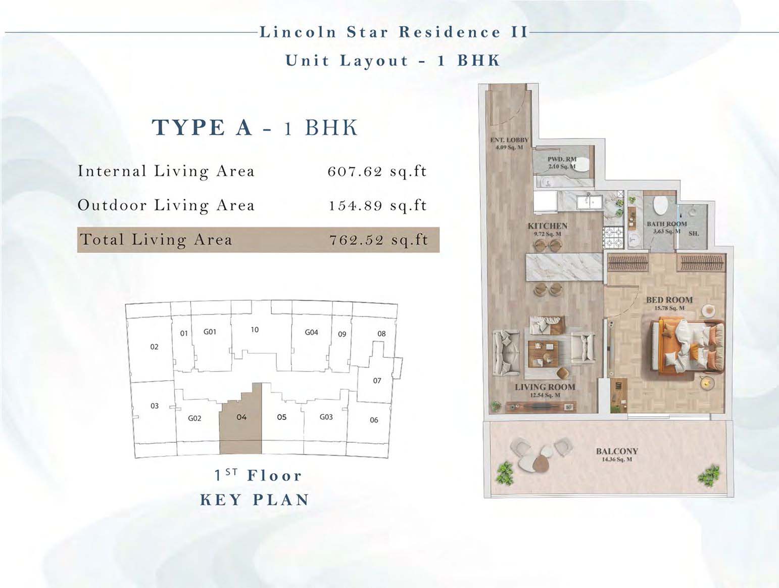 Lincoln Star Residence 2 floor plan 2
