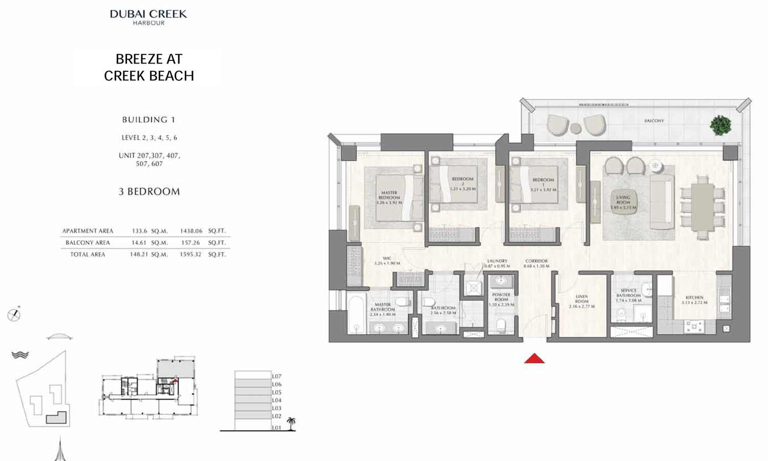 Breeze at Creek Beach floor plan 3