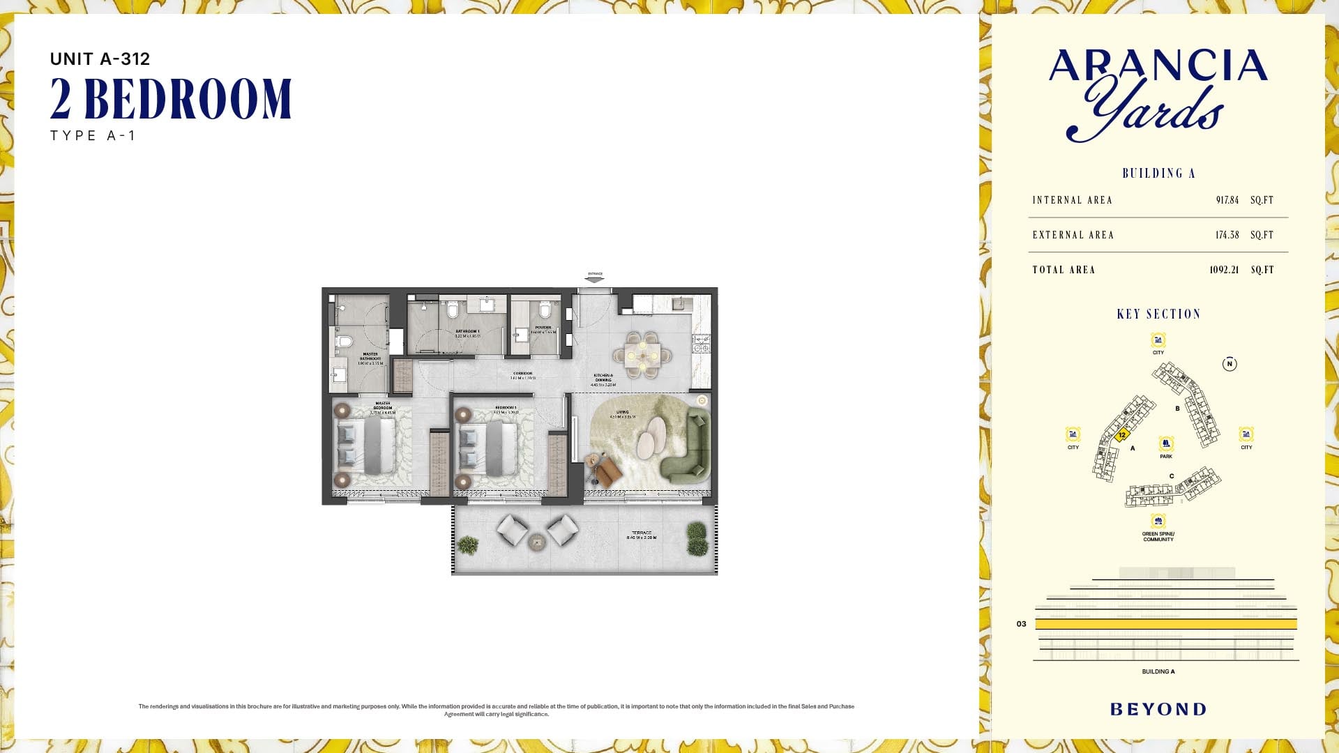 Arancia Yards By Beyond floor plan 3