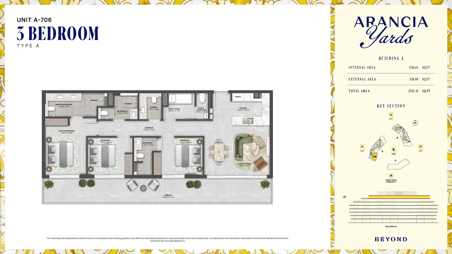 Arancia Yards By Beyond floor plan 4