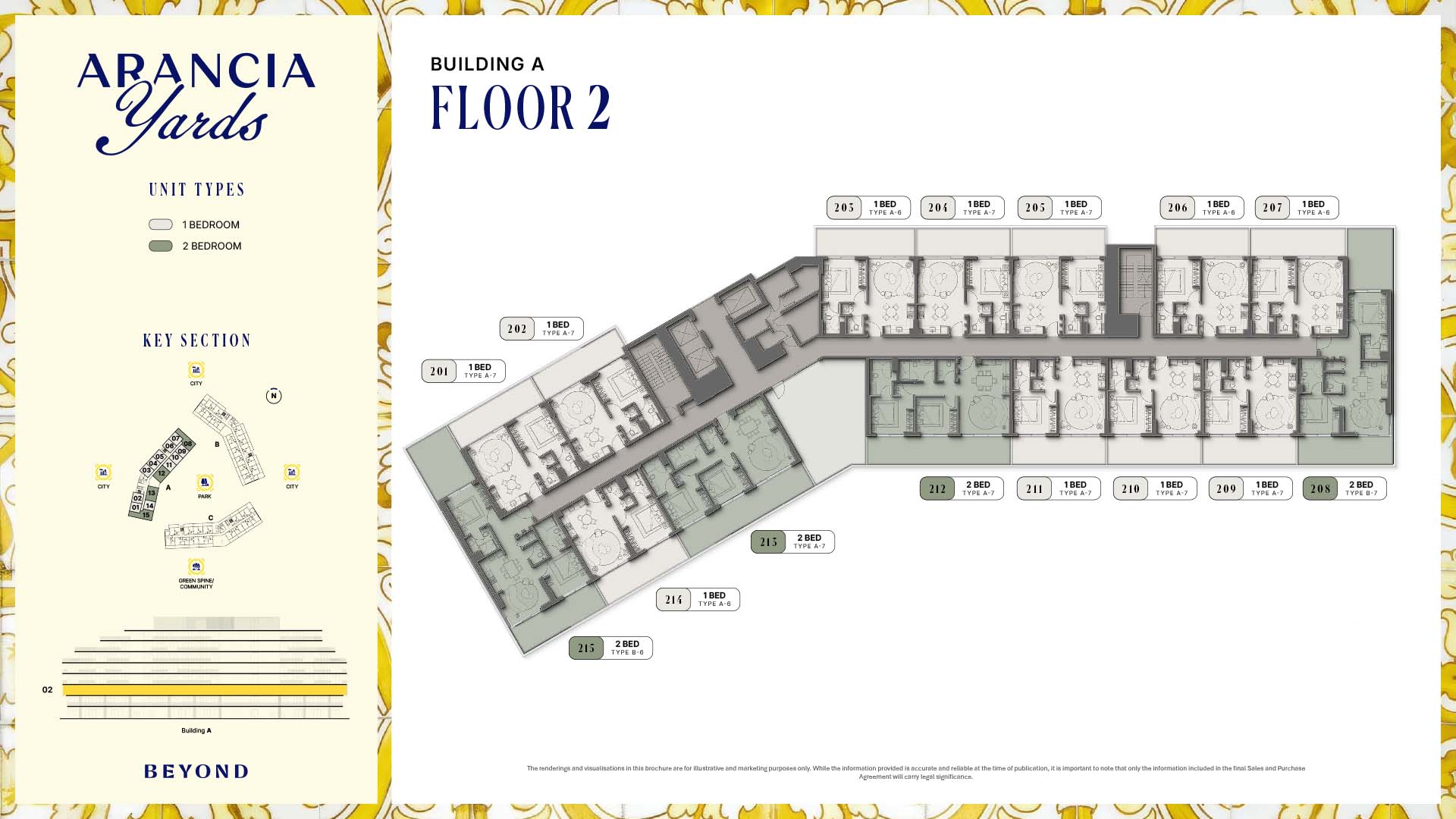 Arancia Yards By Beyond floor plan 2