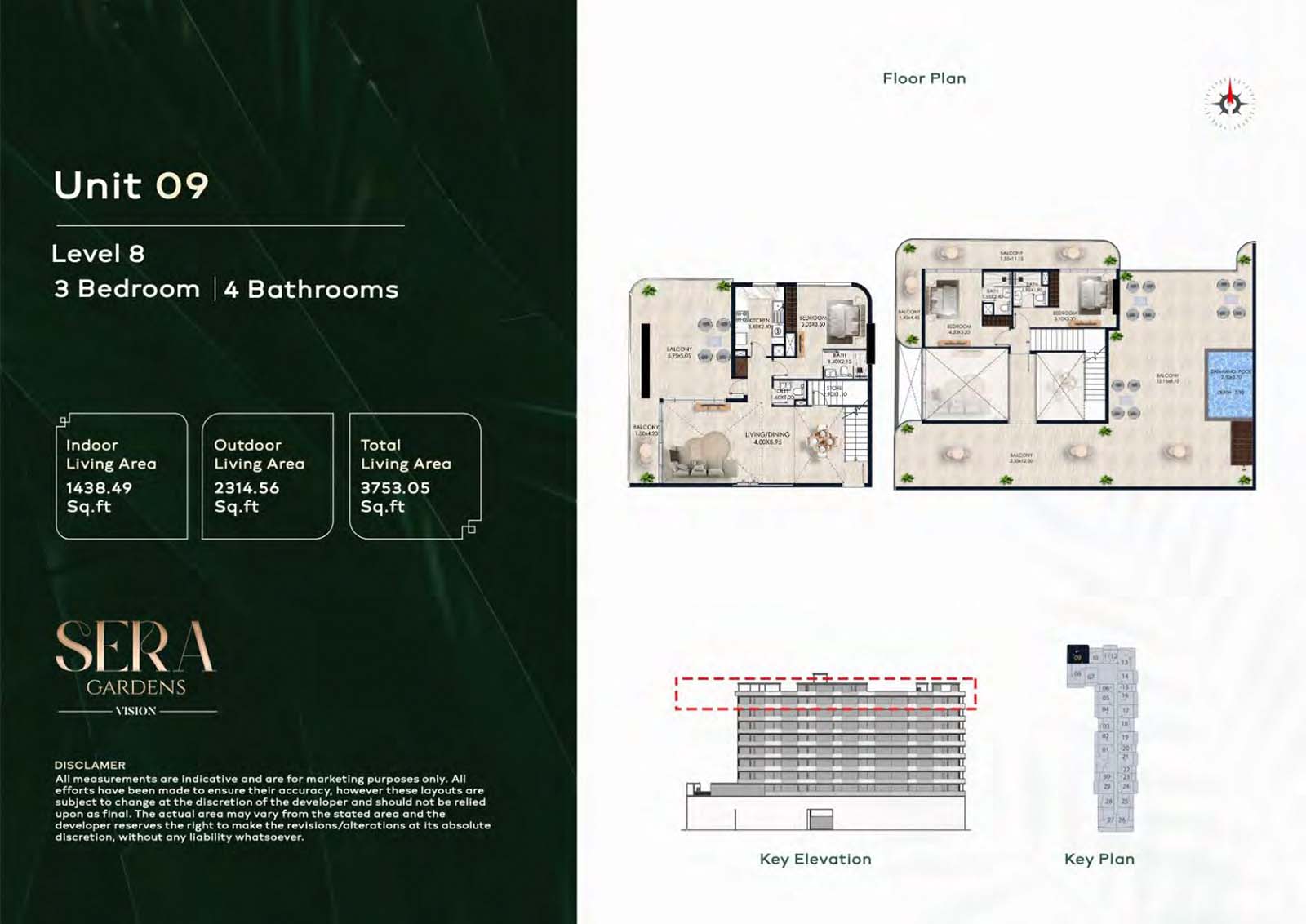 Sera Gardens by Vision floor plan 5