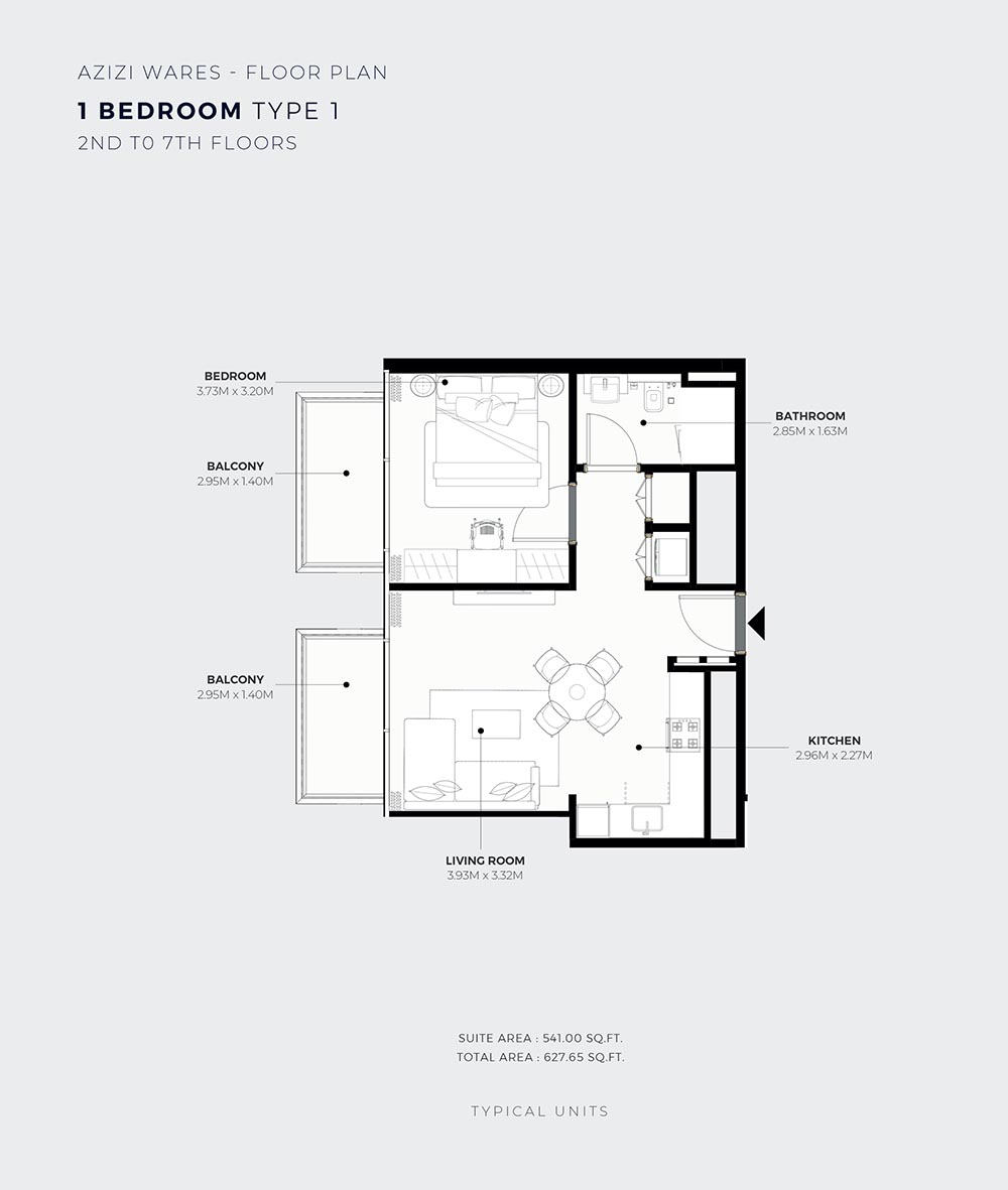 Azizi Wares floor plan 2
