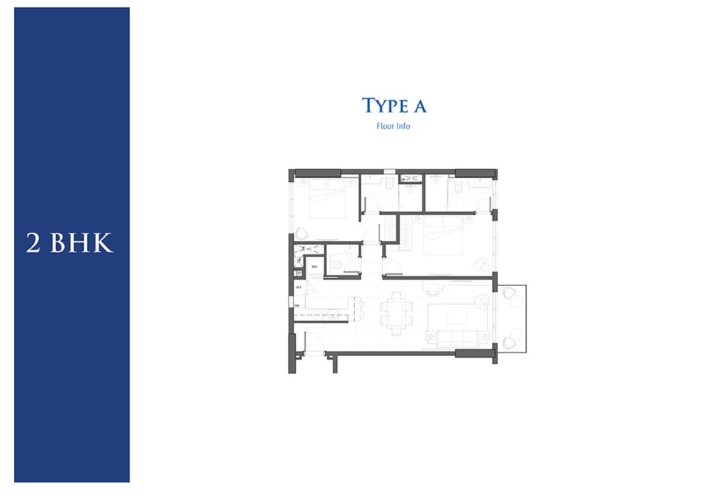 CG Living at Dubai Islands floor plan 2