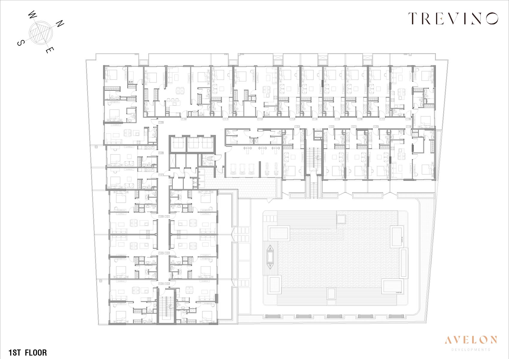 Trevino at JVC floor plan 3