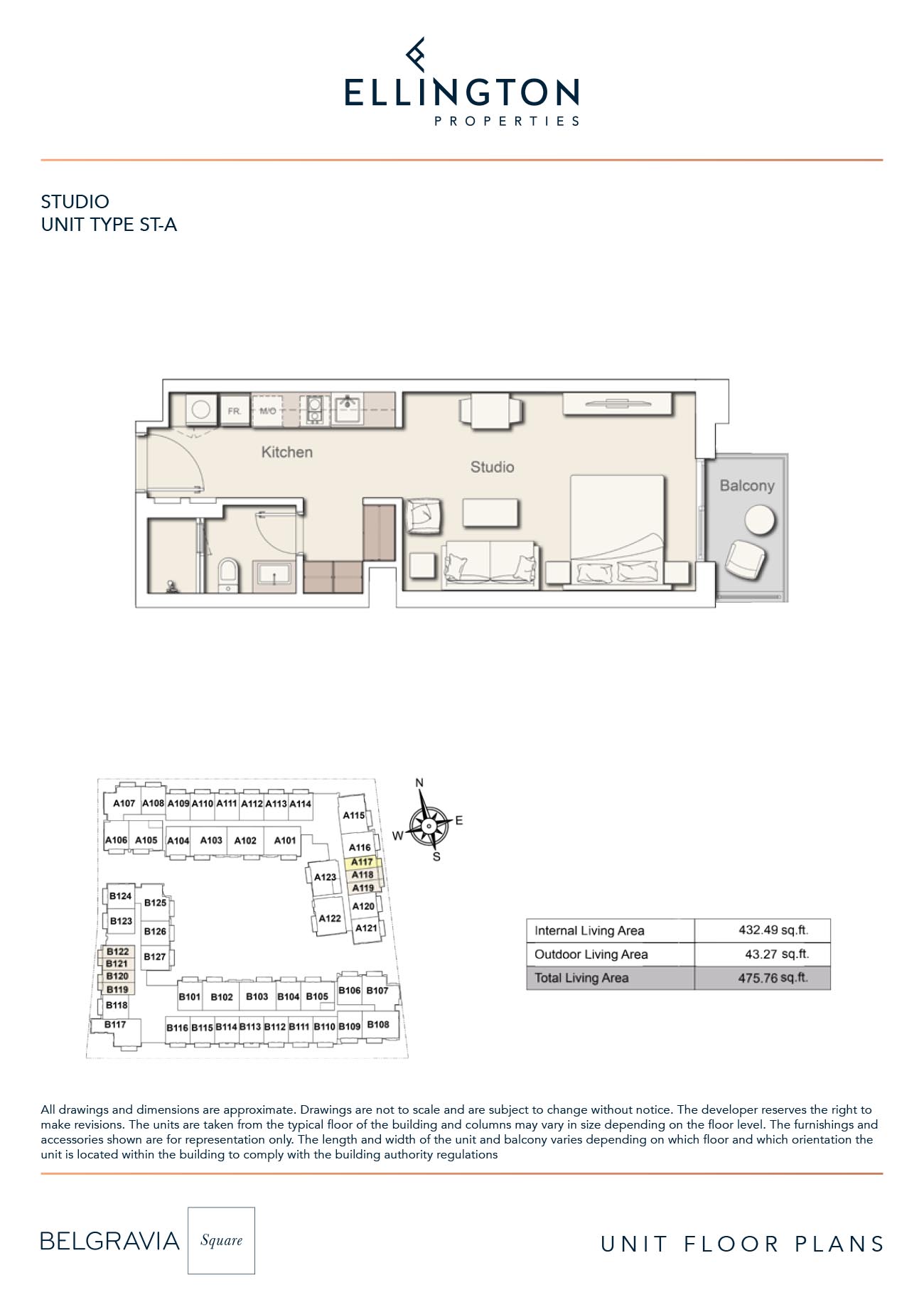 Belgravia Square floor plan 1