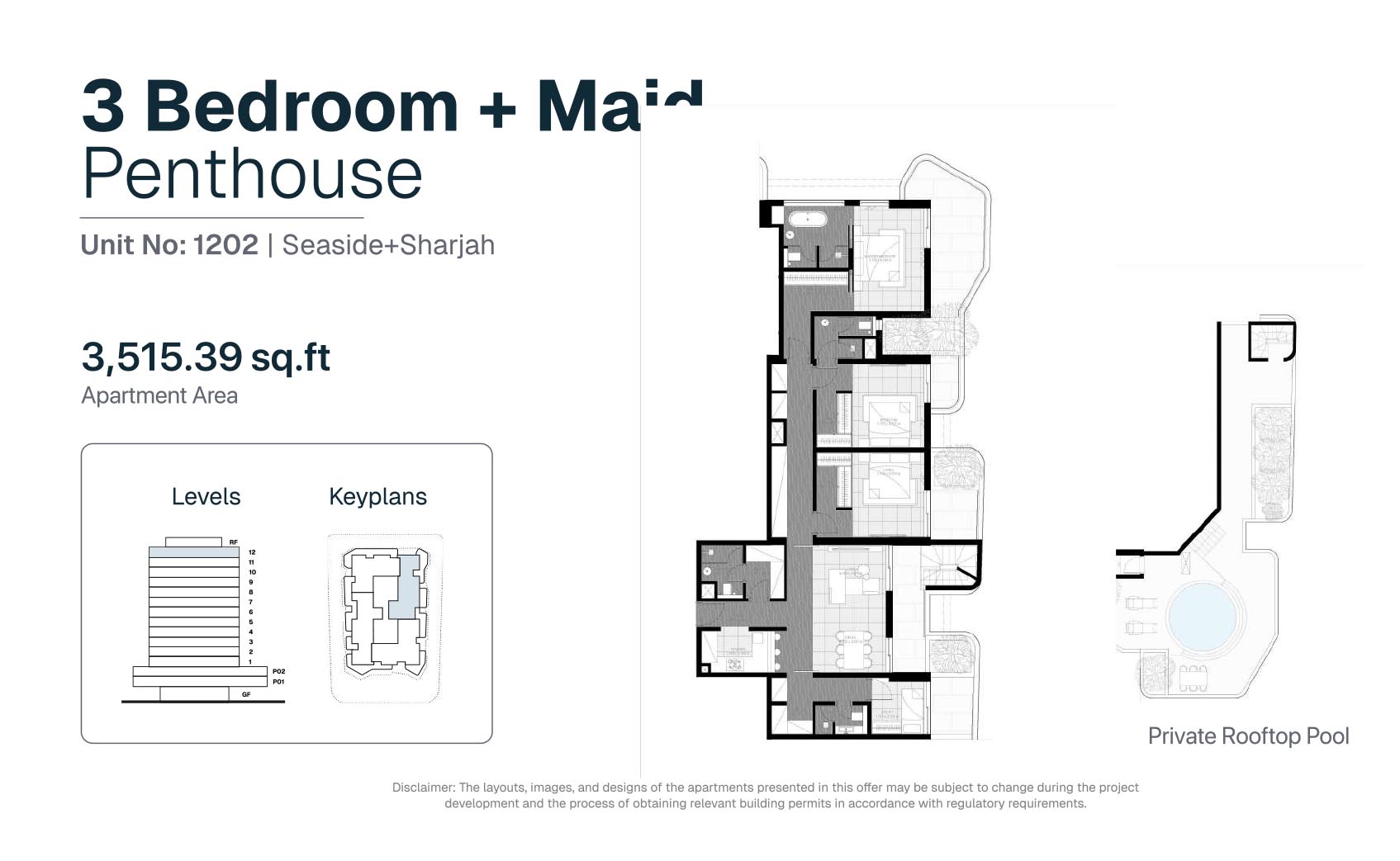 Marea Residences at Dubai Islands floor plan 5
