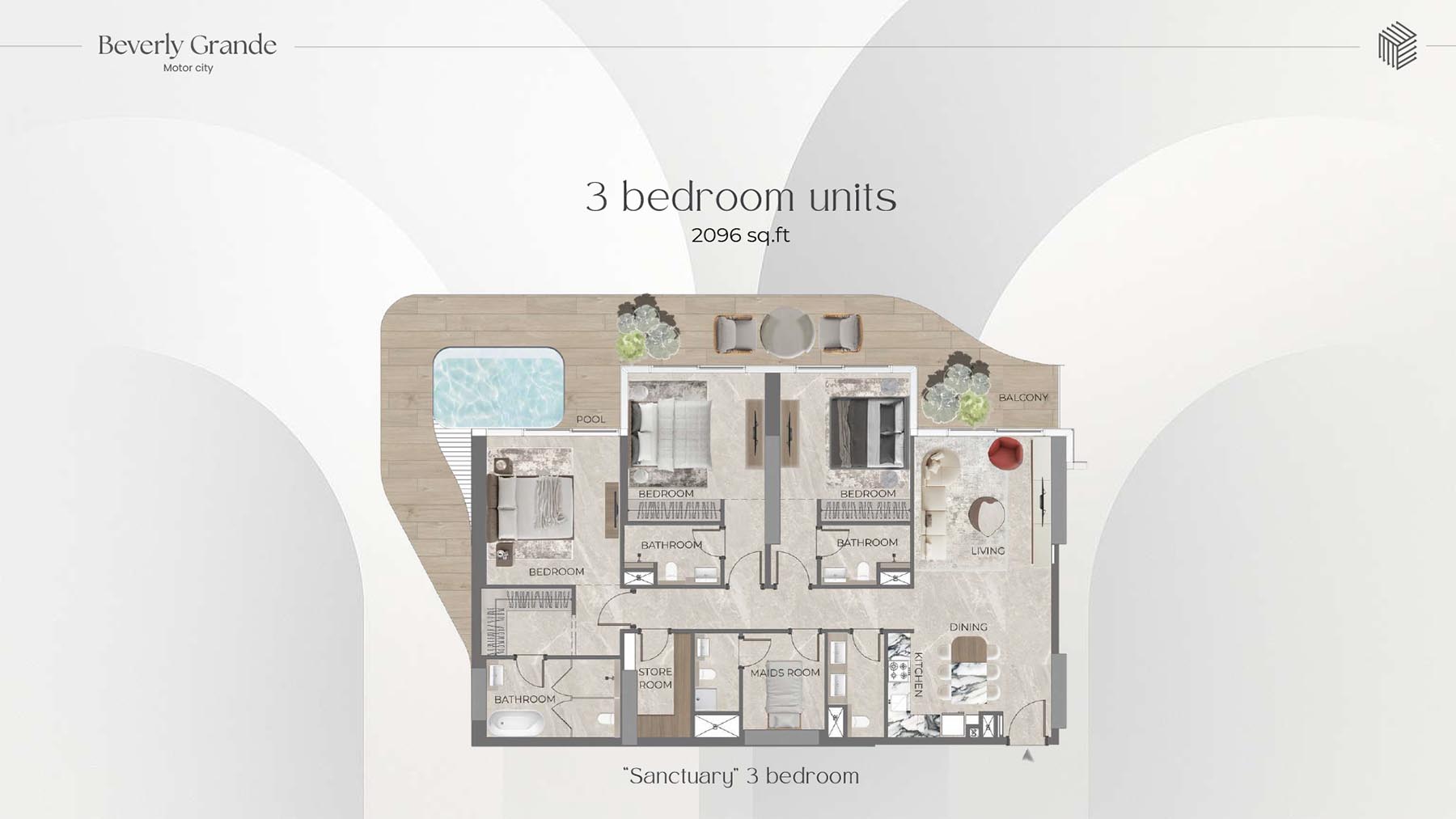 Beverly Grande by HMB floor plan 5