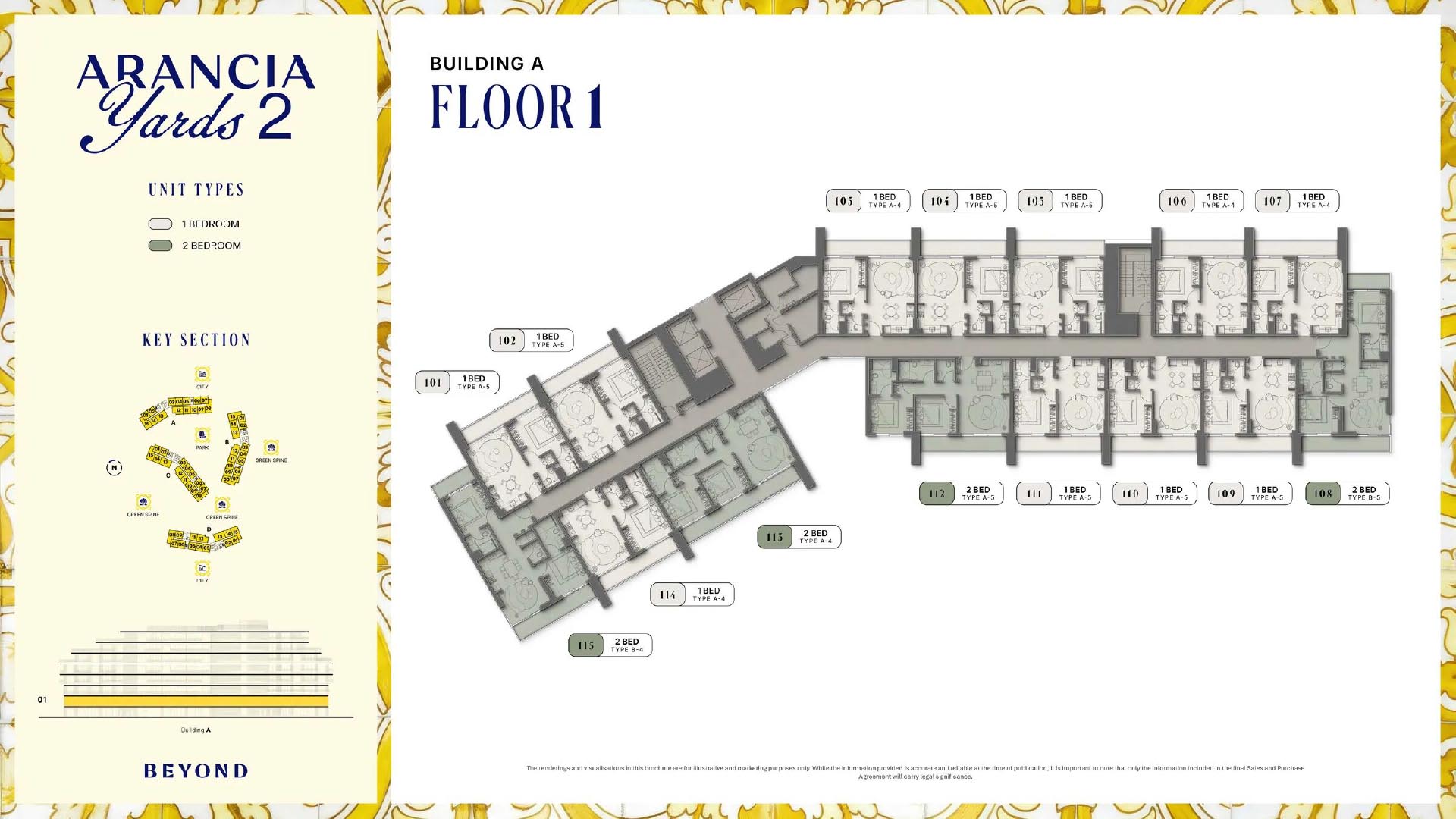 Arancia Yards 2 by Beyond floor plan 1