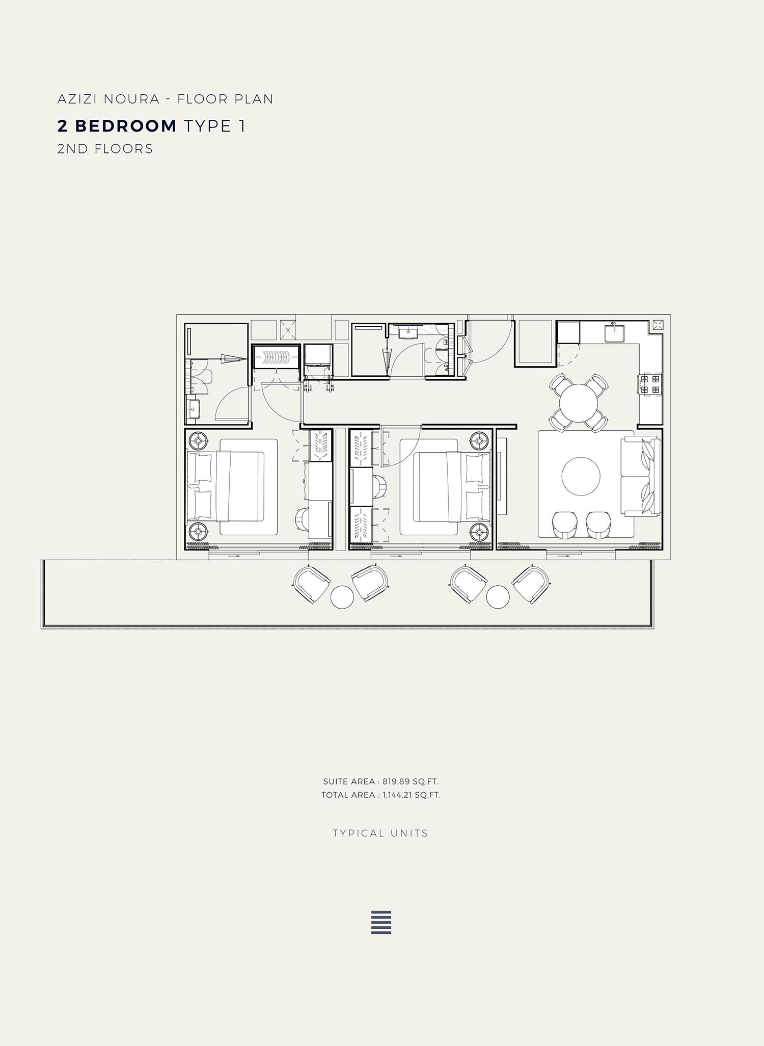 Azizi Noura floor plan 5
