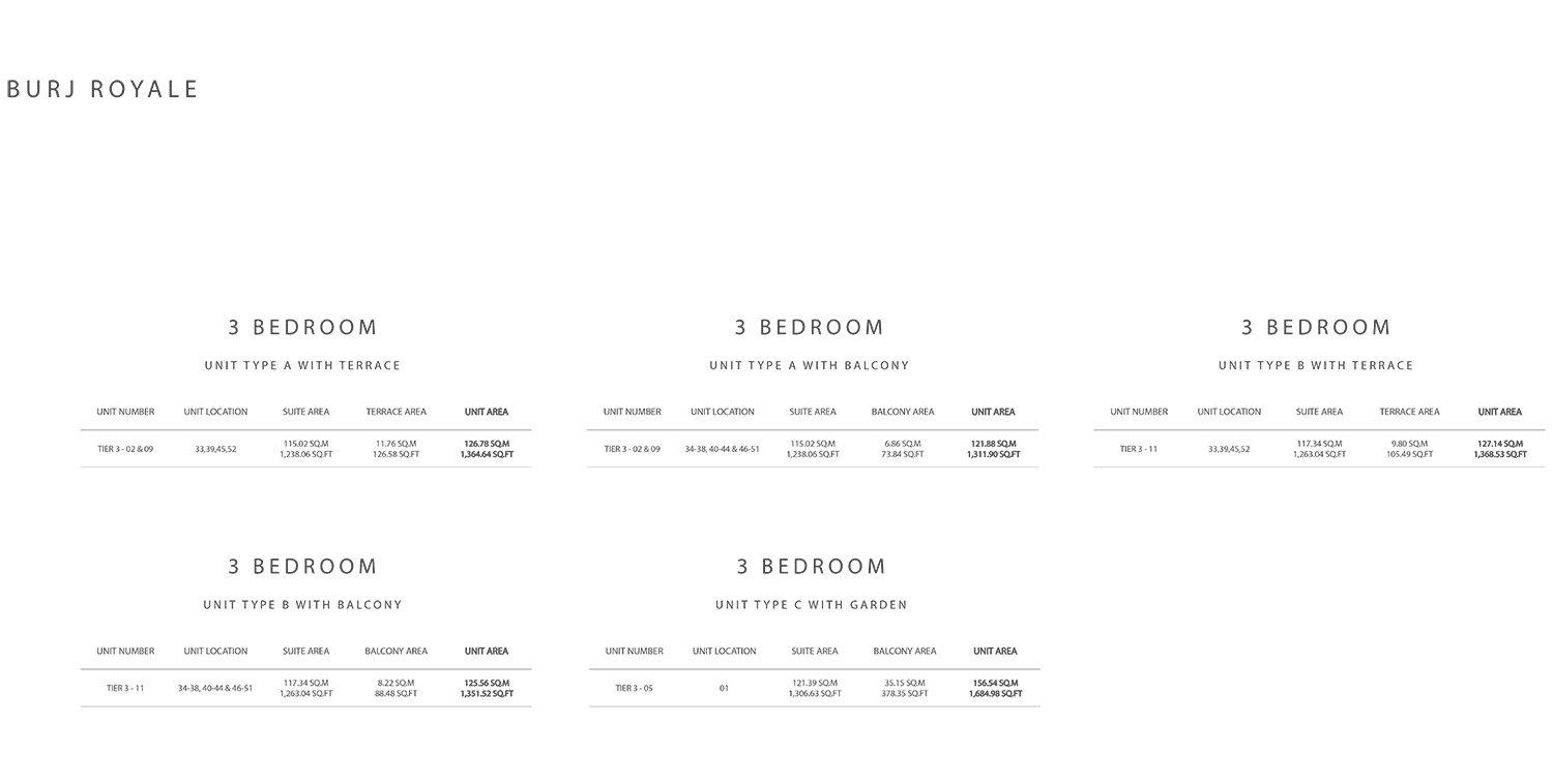 Burj Royale floor plan 4