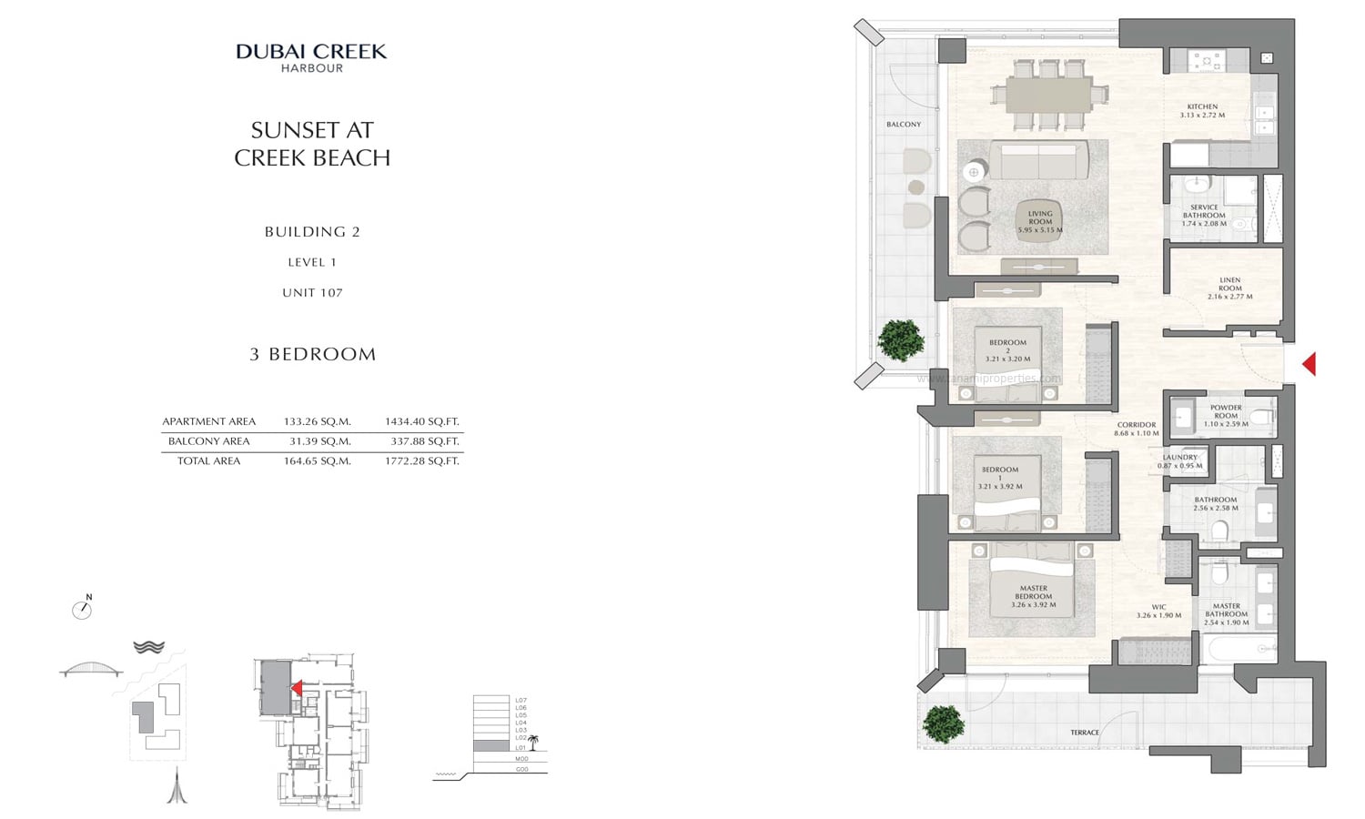 Sunset at Creek Beach floor plan 4