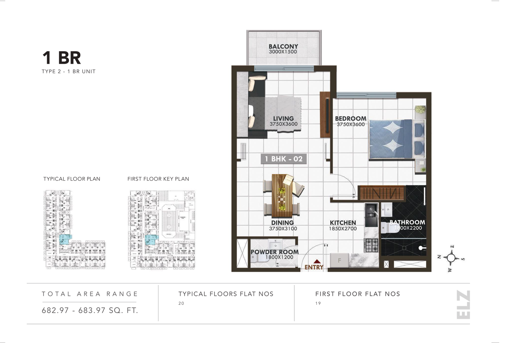Elz Residence at Arjan floor plan 2