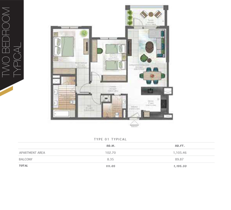 Hyati Avenue floor plan 3