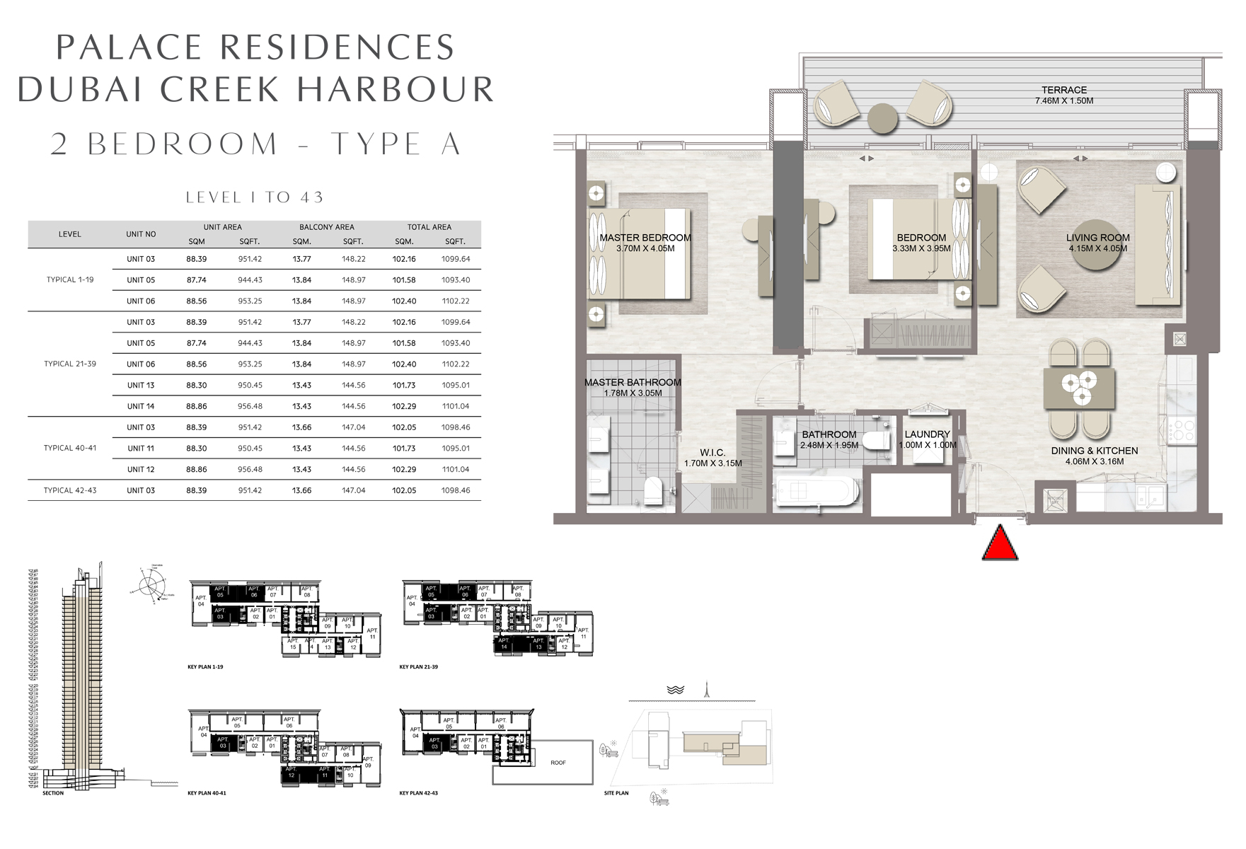 Palace Residences floor plan 2