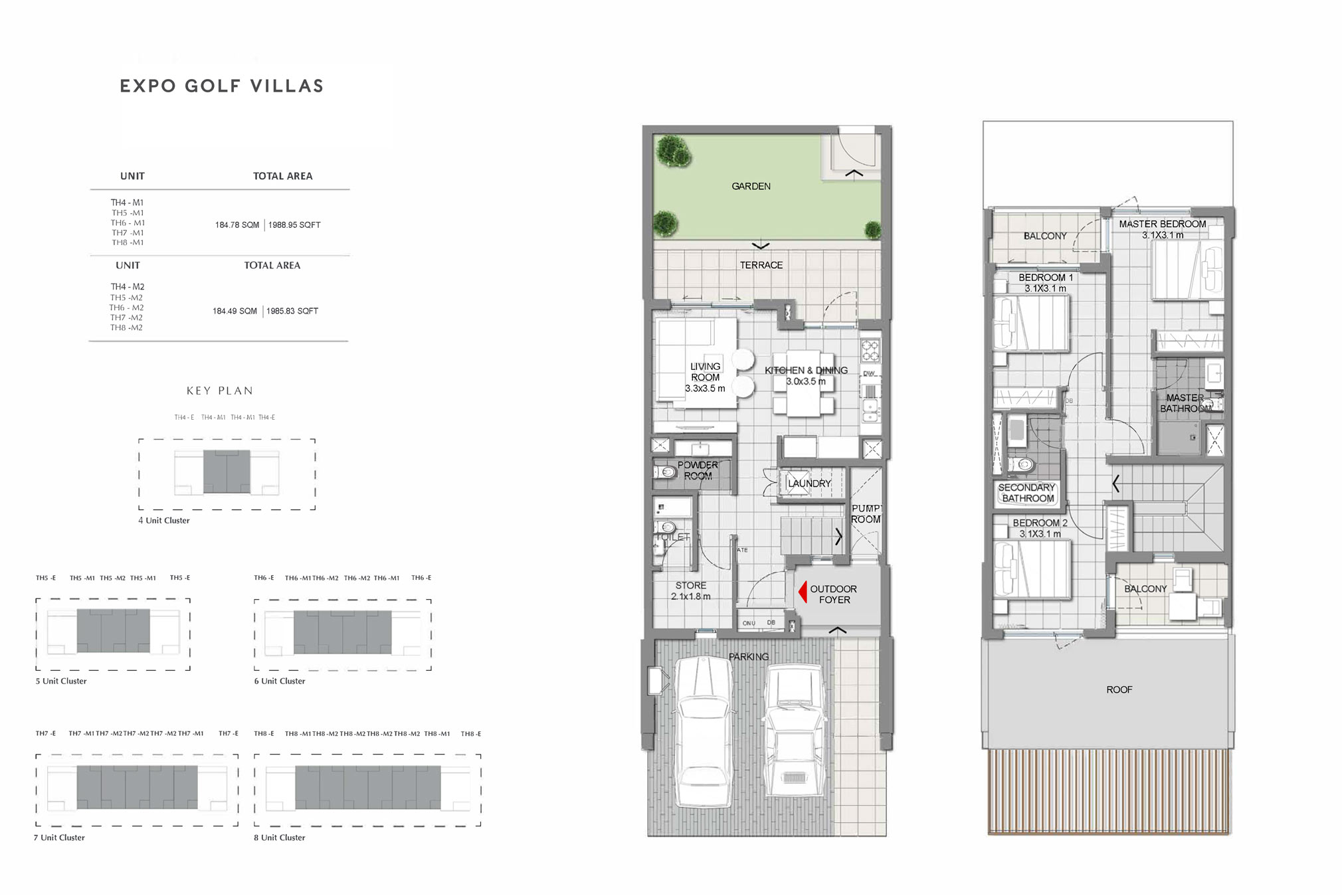 Expo Golf Villas Phase II floor plan 2
