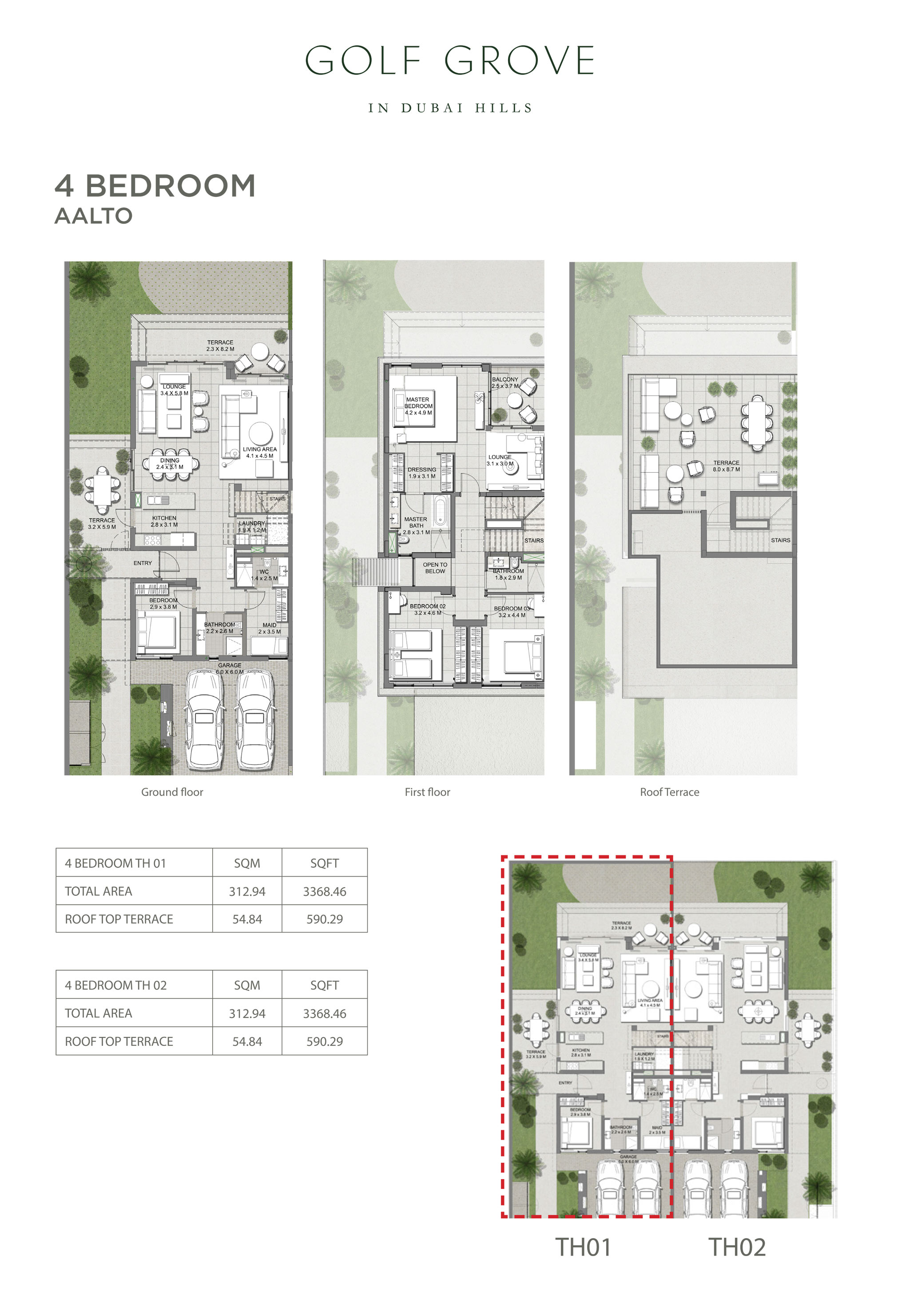 Golf Grove floor plan 2
