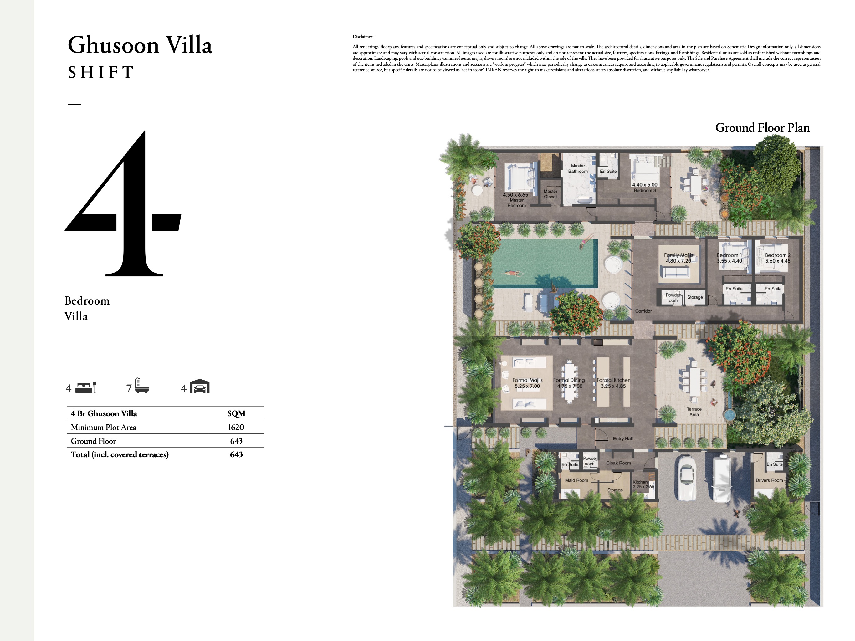 AlJurf Ghusoon Villas floor plan 2