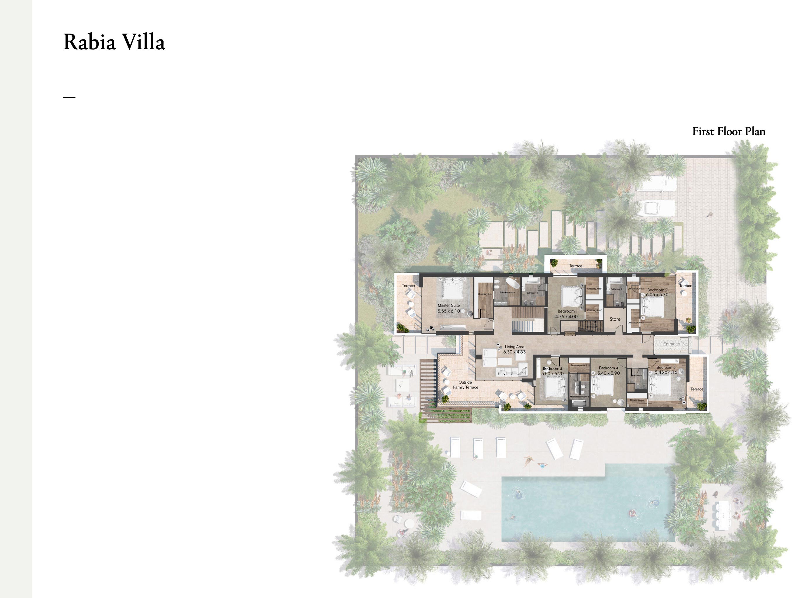 AlJurf Rabia Villas floor plan 1