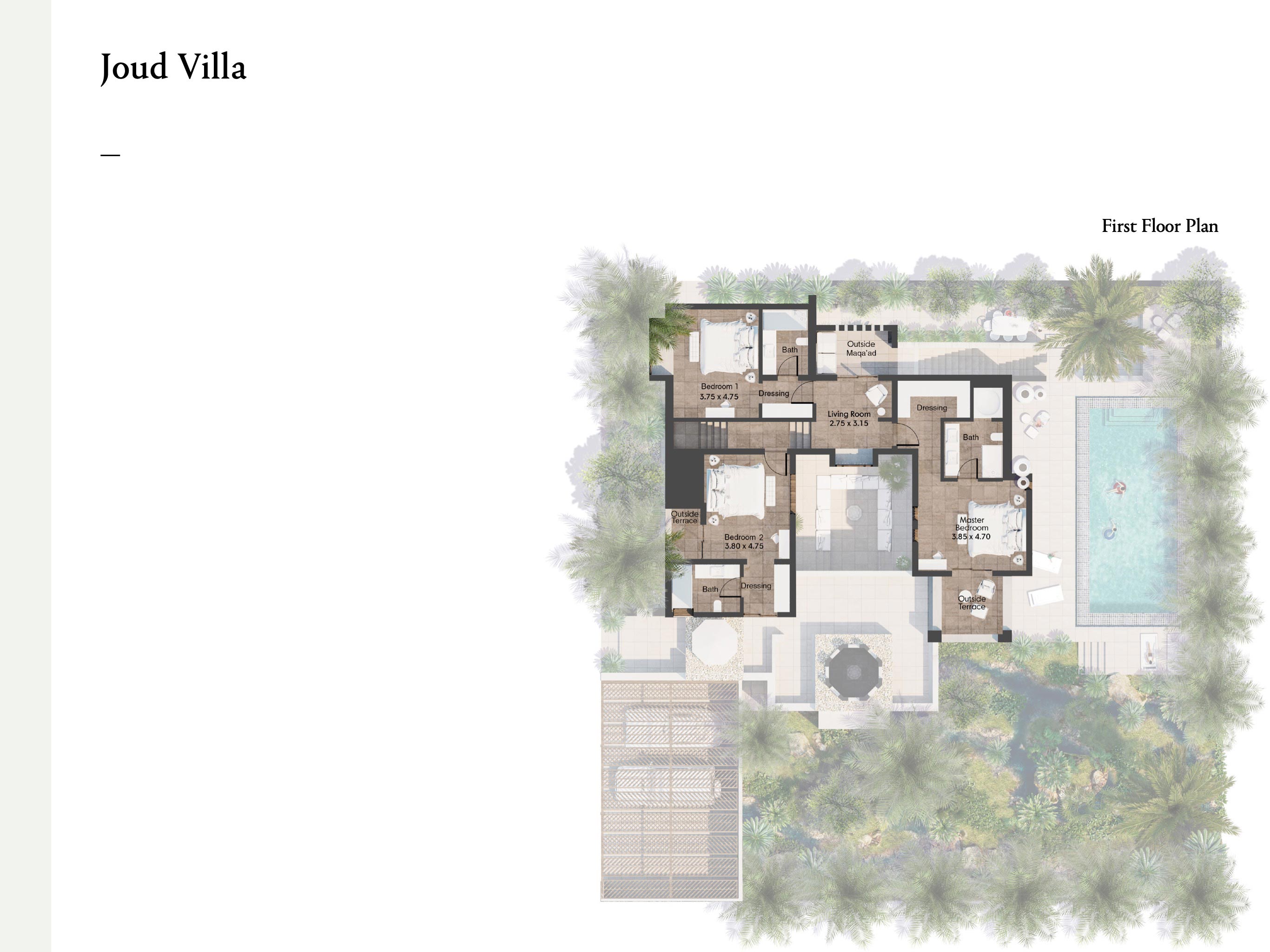 AlJurf Joud Villas floor plan 2