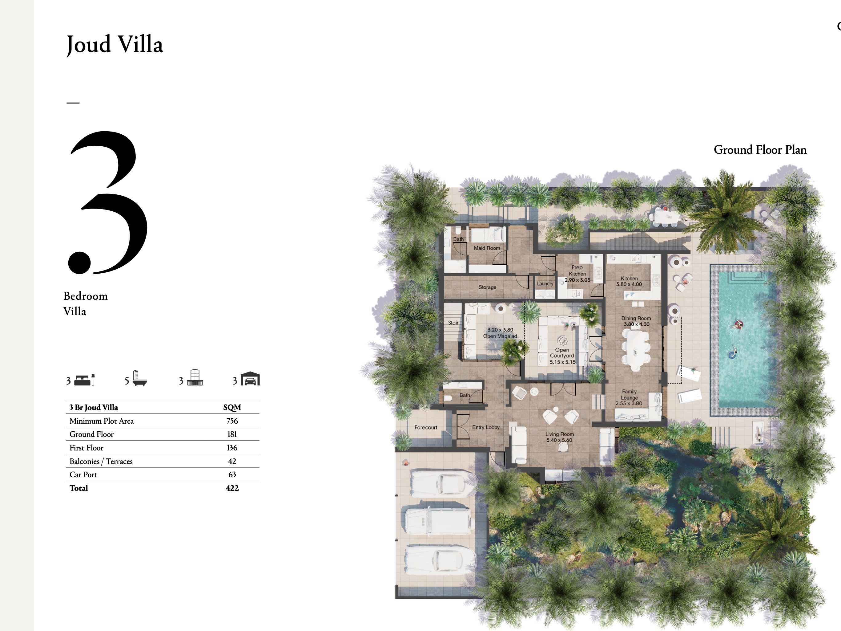 AlJurf Joud Villas floor plan 1