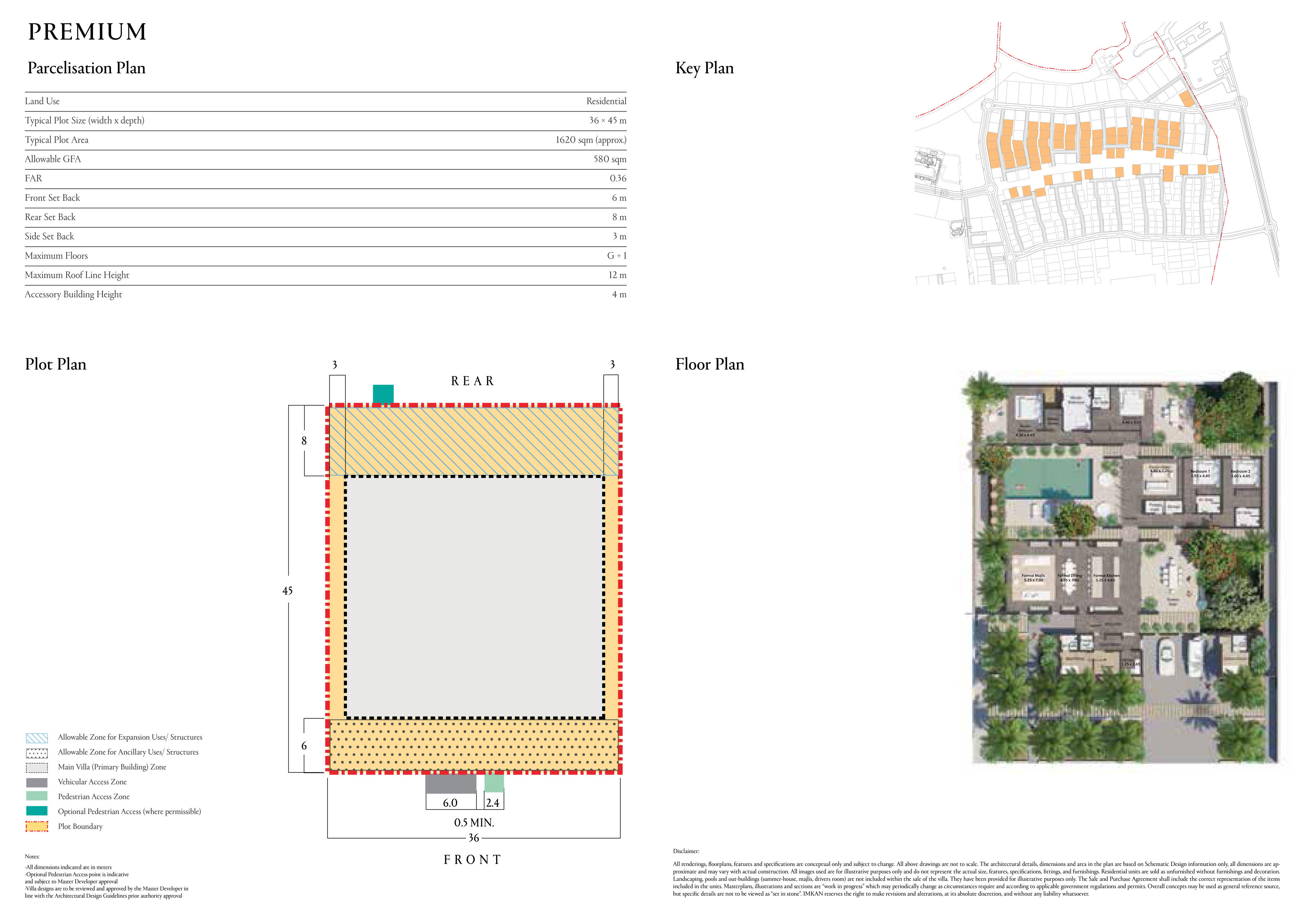 AlJurf Premium Land Plots floor plan 1