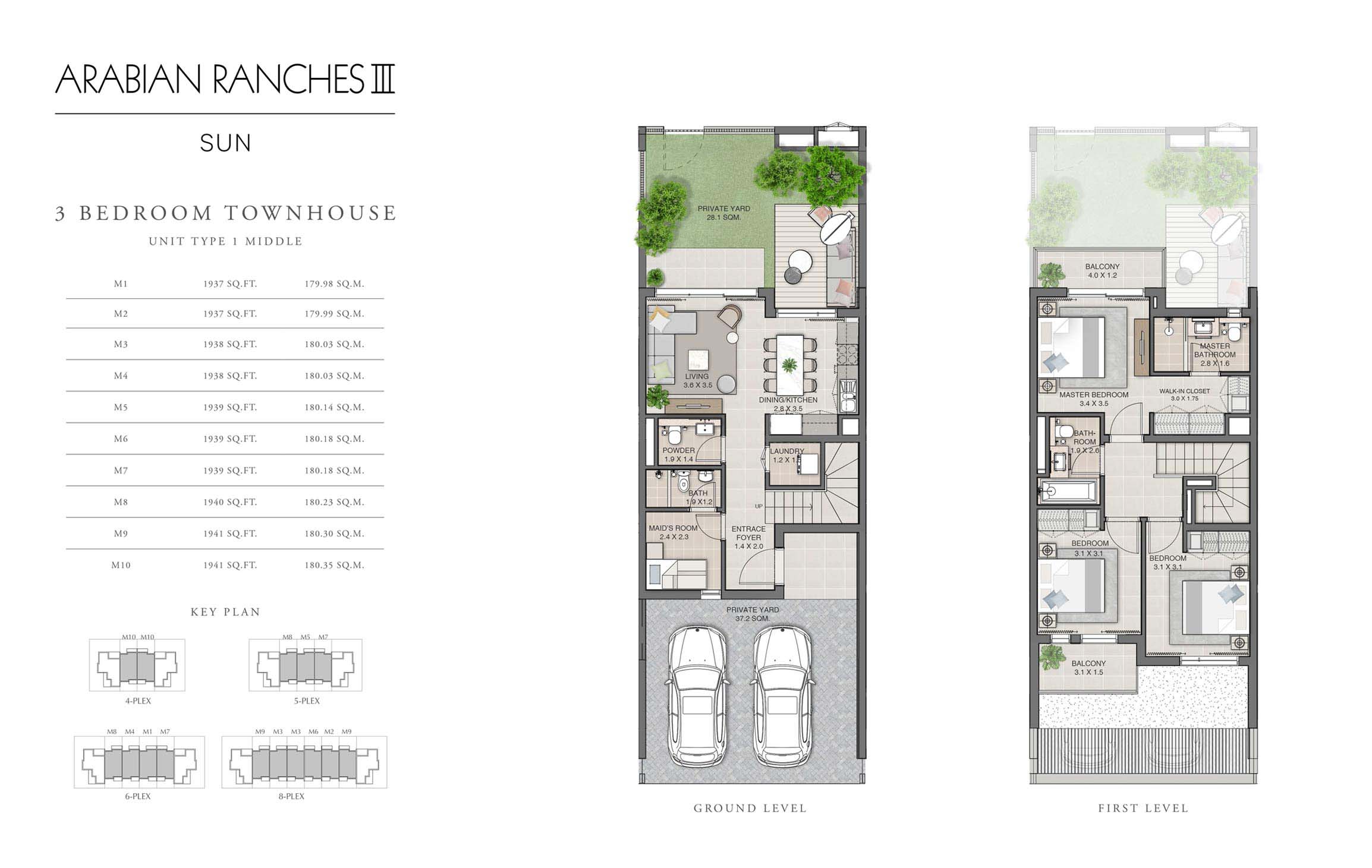 Sun Townhouses floor plan 2