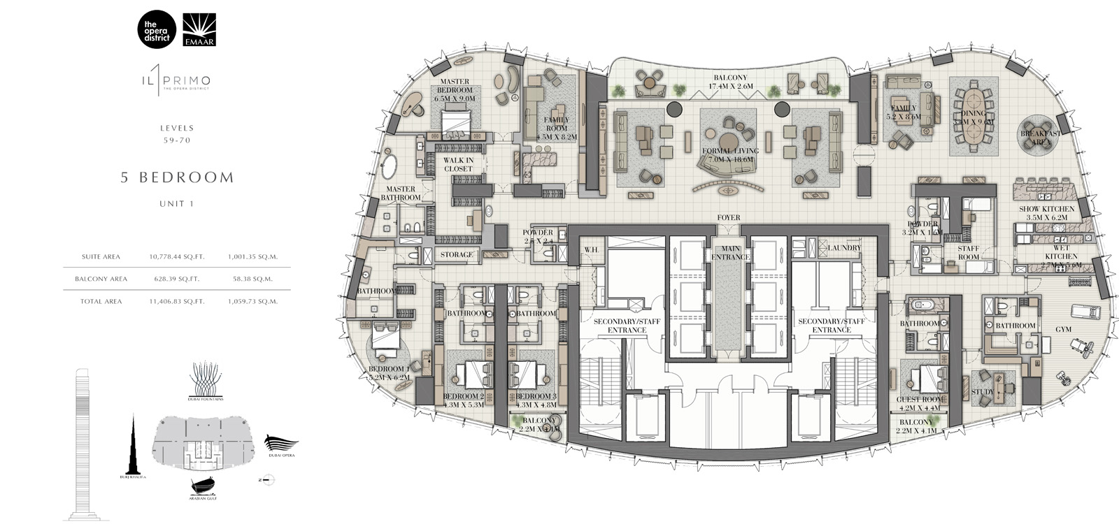 IL Primo floor plan 3