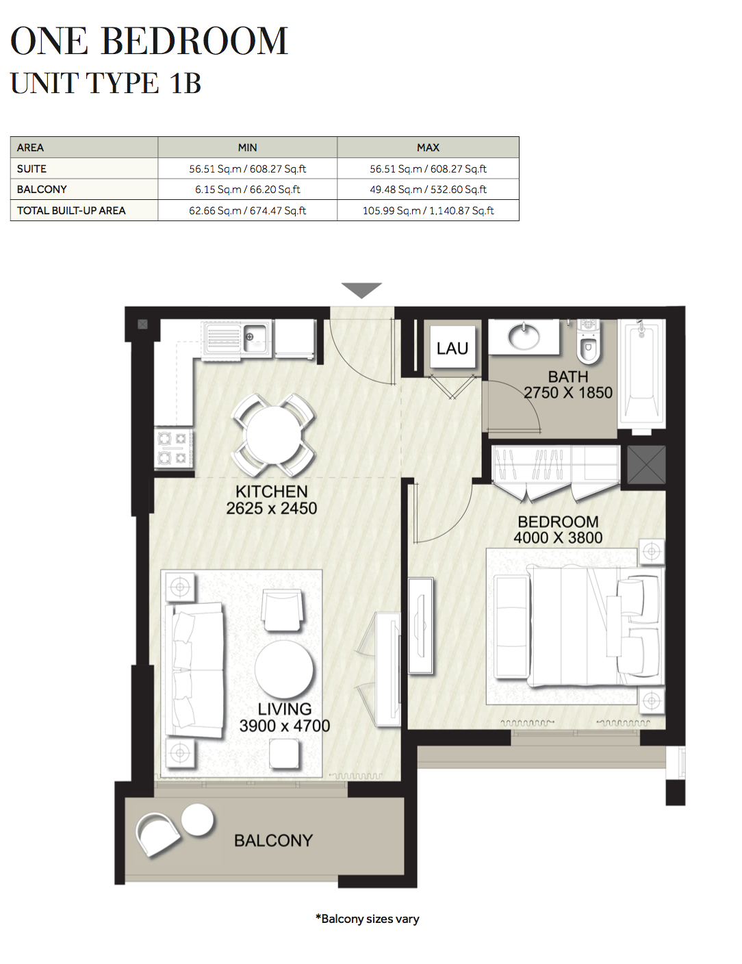 Rawda Apartments floor plan 1