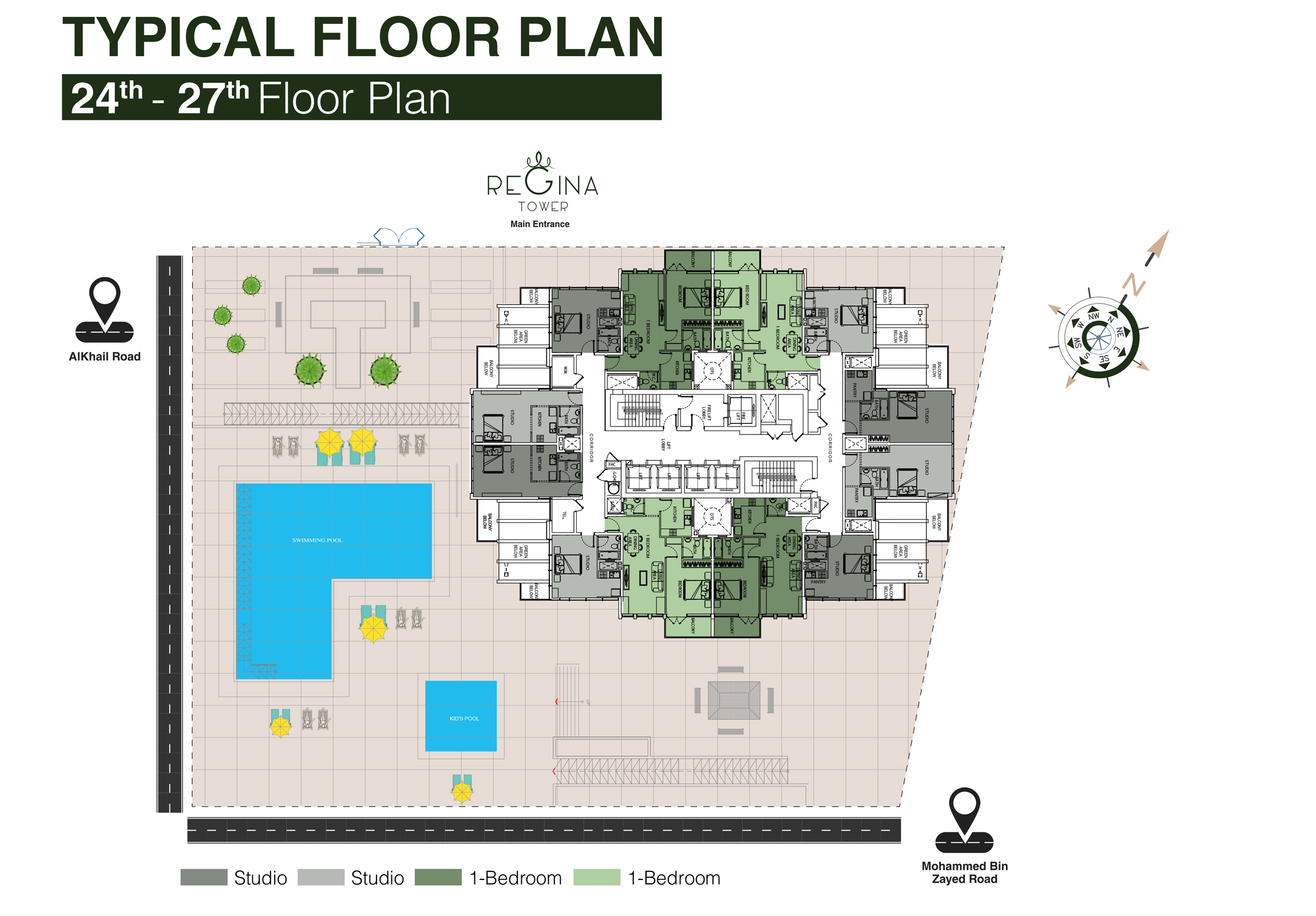 Regina Tower floor plan 3