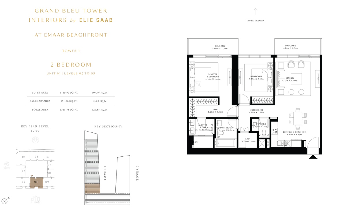 Elie Saab Tower floor plan 3