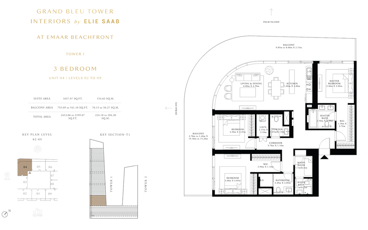 Elie Saab Tower floor plan 4