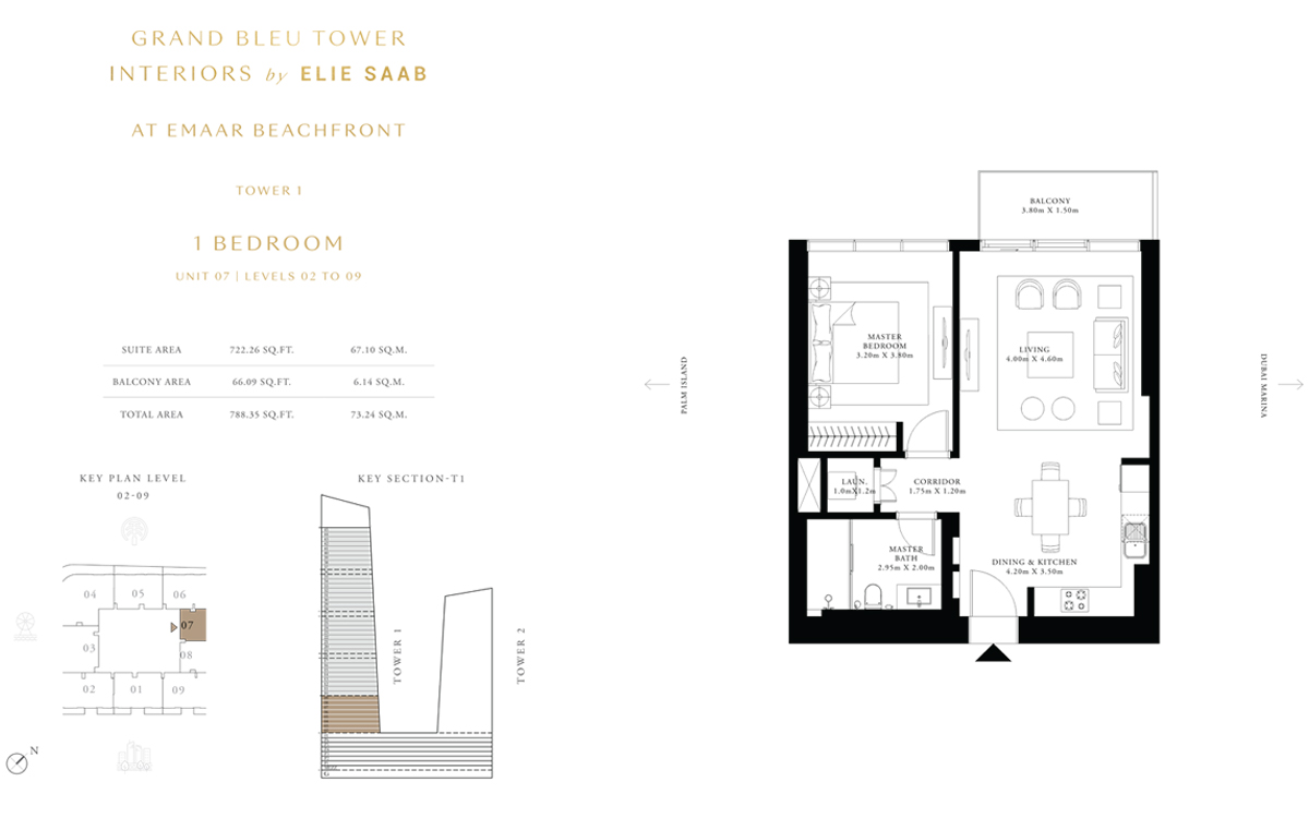 Elie Saab Tower floor plan 1