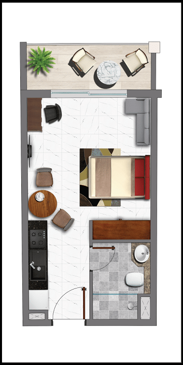 Vincitore Benessere floor plan 1
