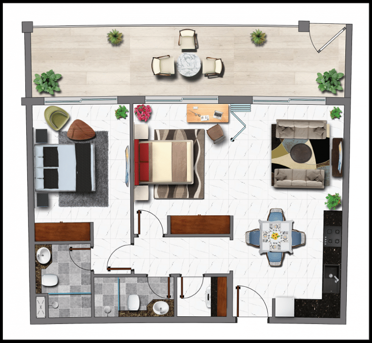 Vincitore Benessere floor plan 3