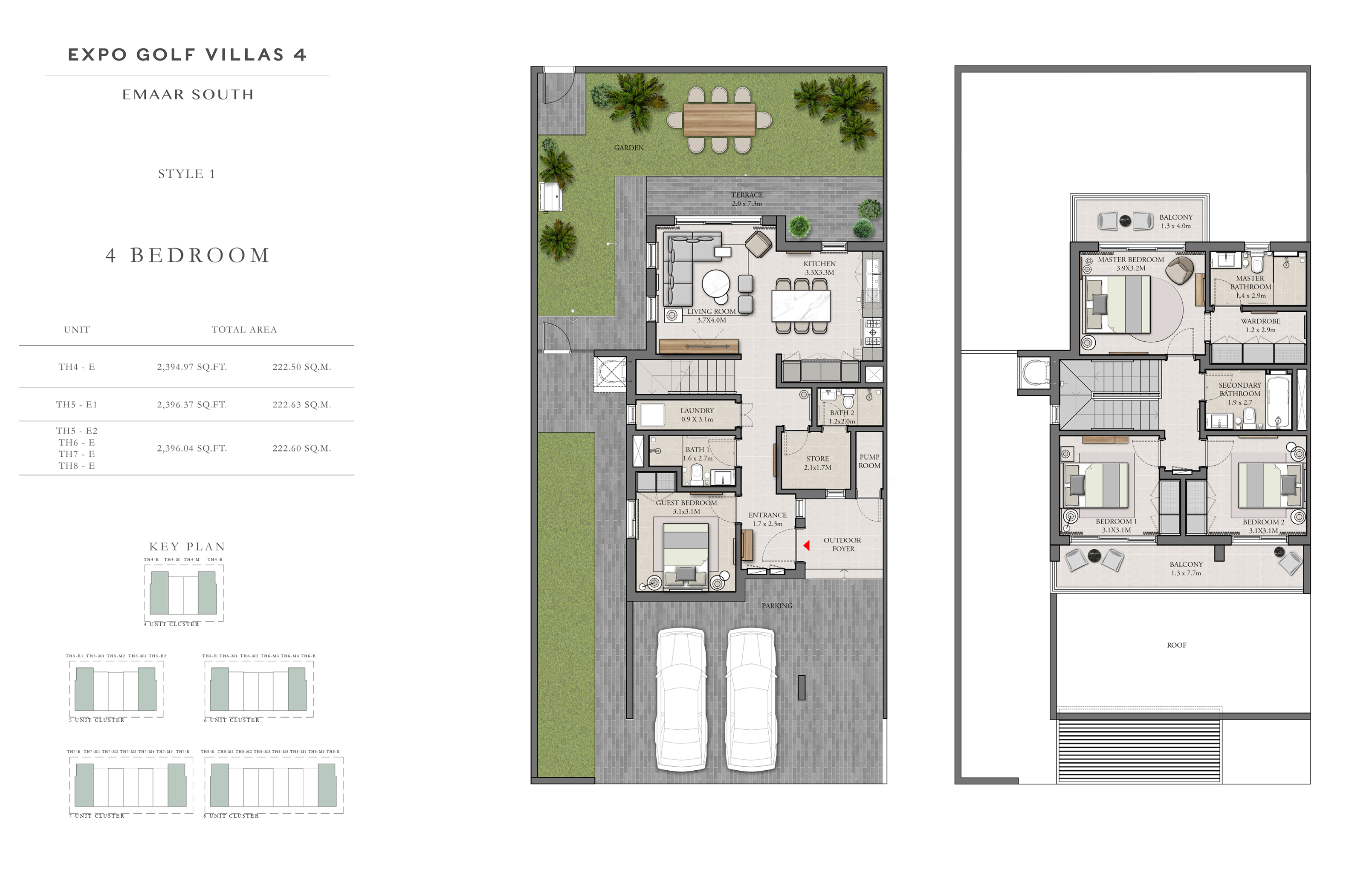 Greenview Villas floor plan 2