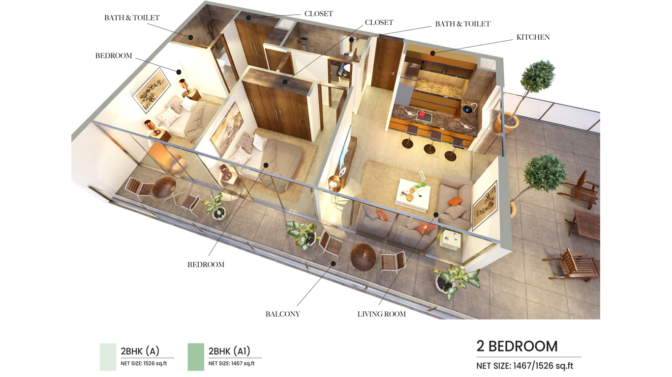 Samana Hills floor plan 3